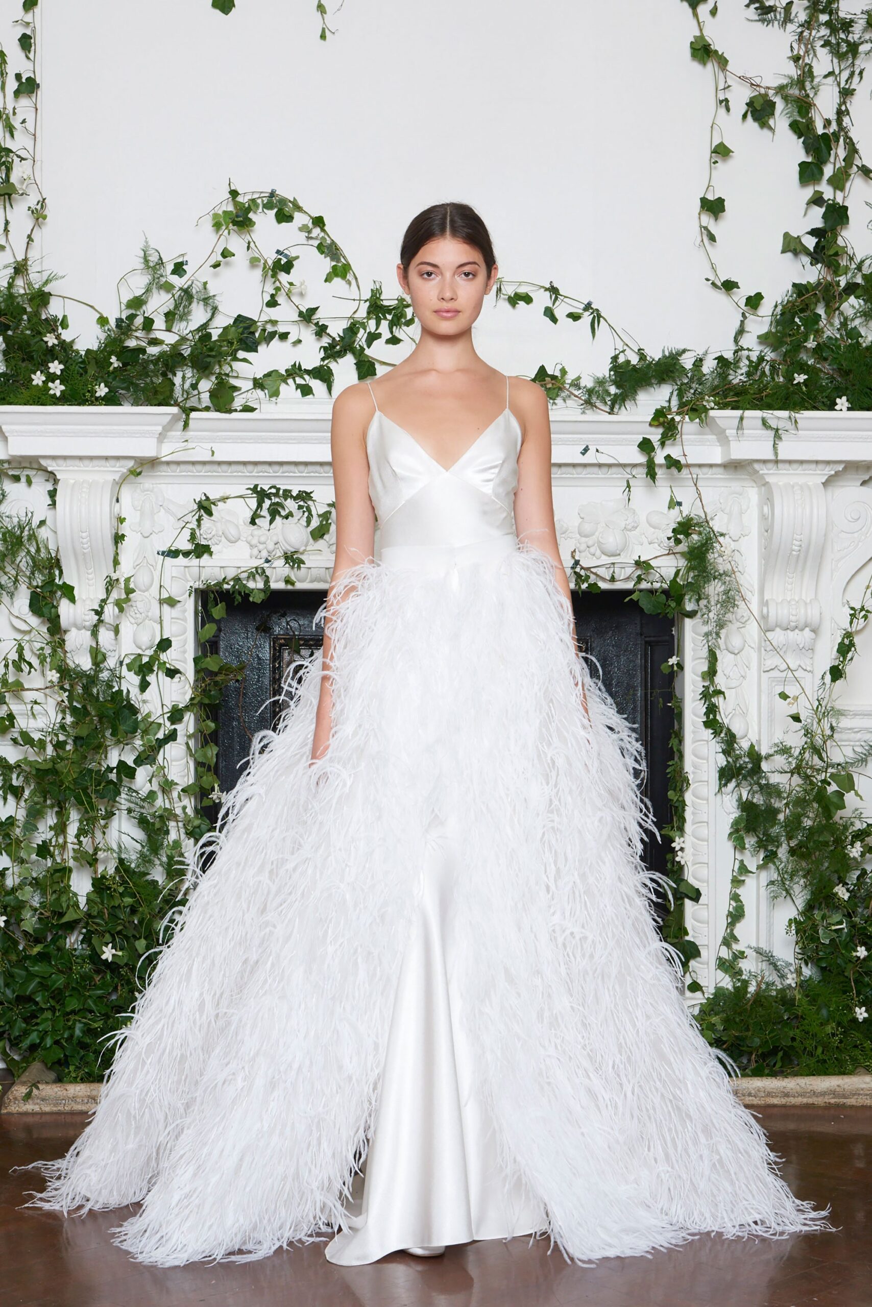 Monique Lhuillier F/W 18 Bridal Look 14