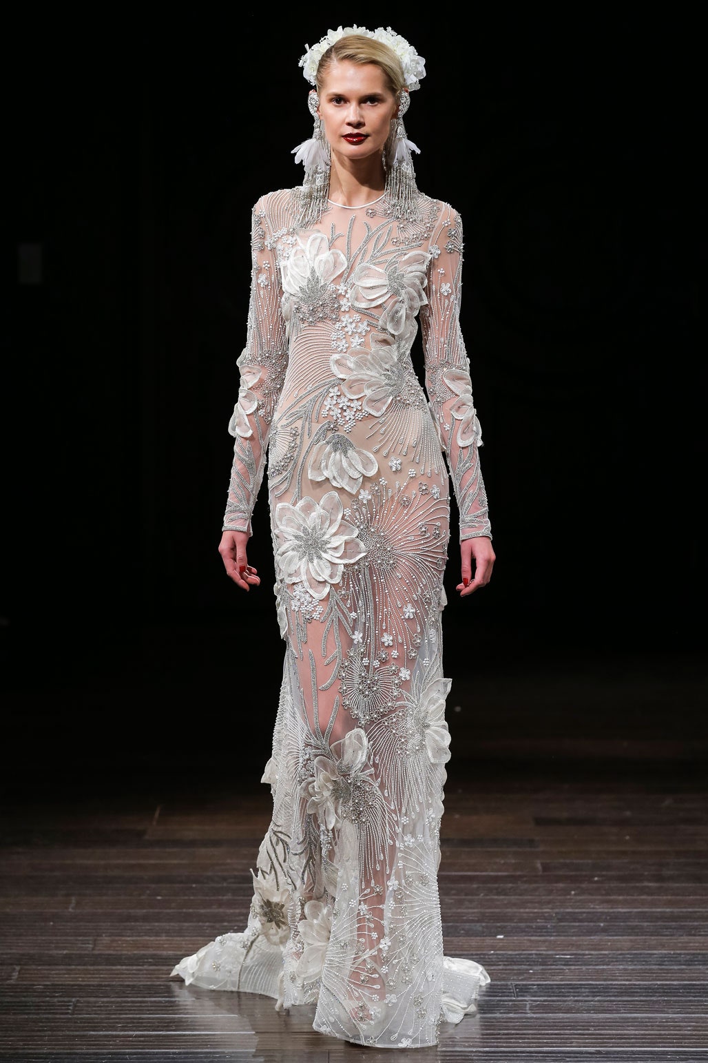 Naeem Khan F/W 18 Bridal Look 16