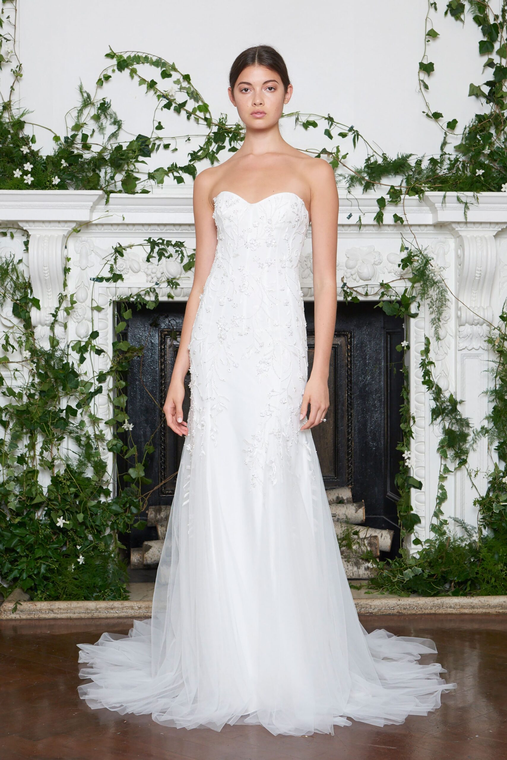 Monique Lhuillier F/W 18 Bridal Look 16