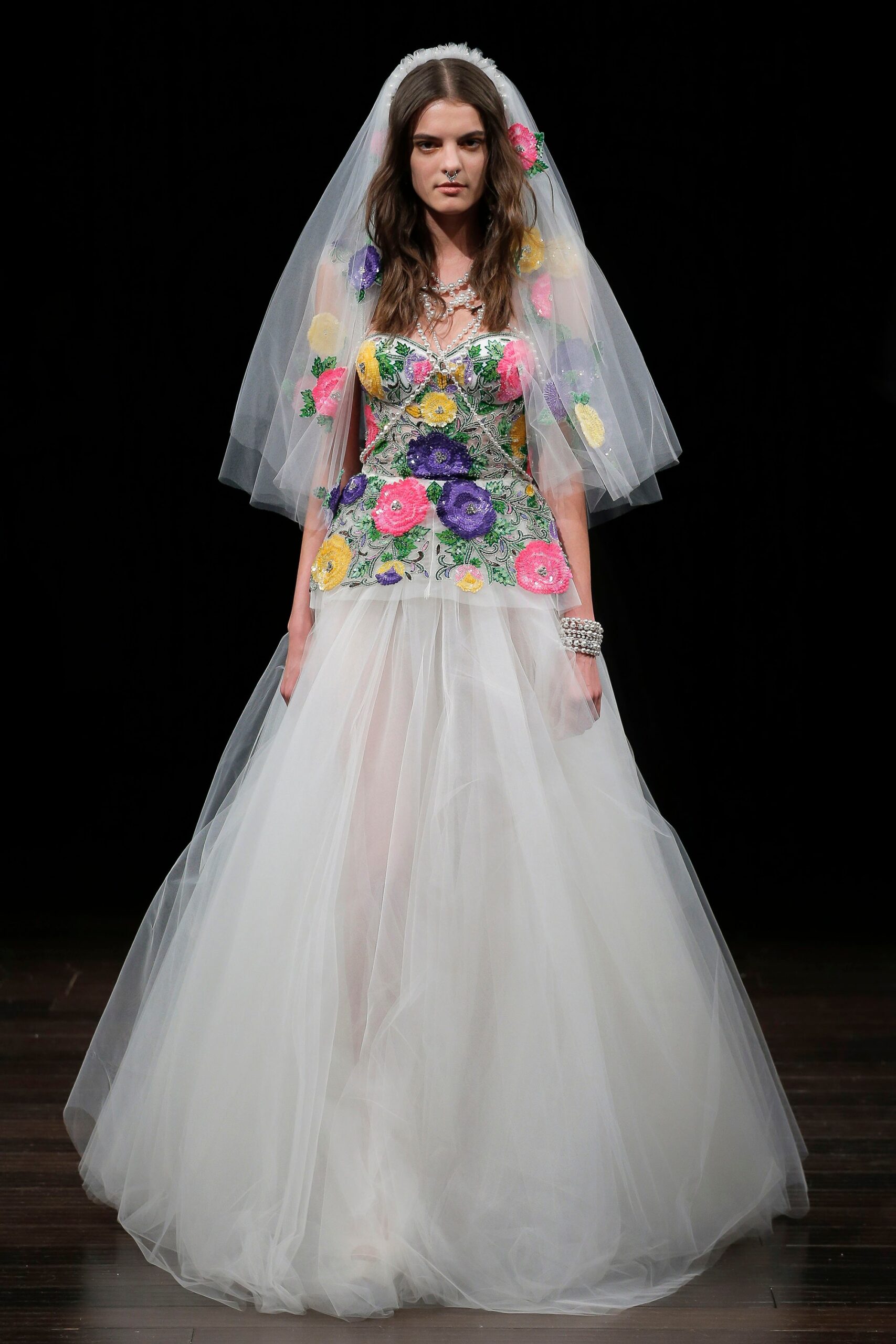 Naeem Khan S/S 18 Bridal Look 17