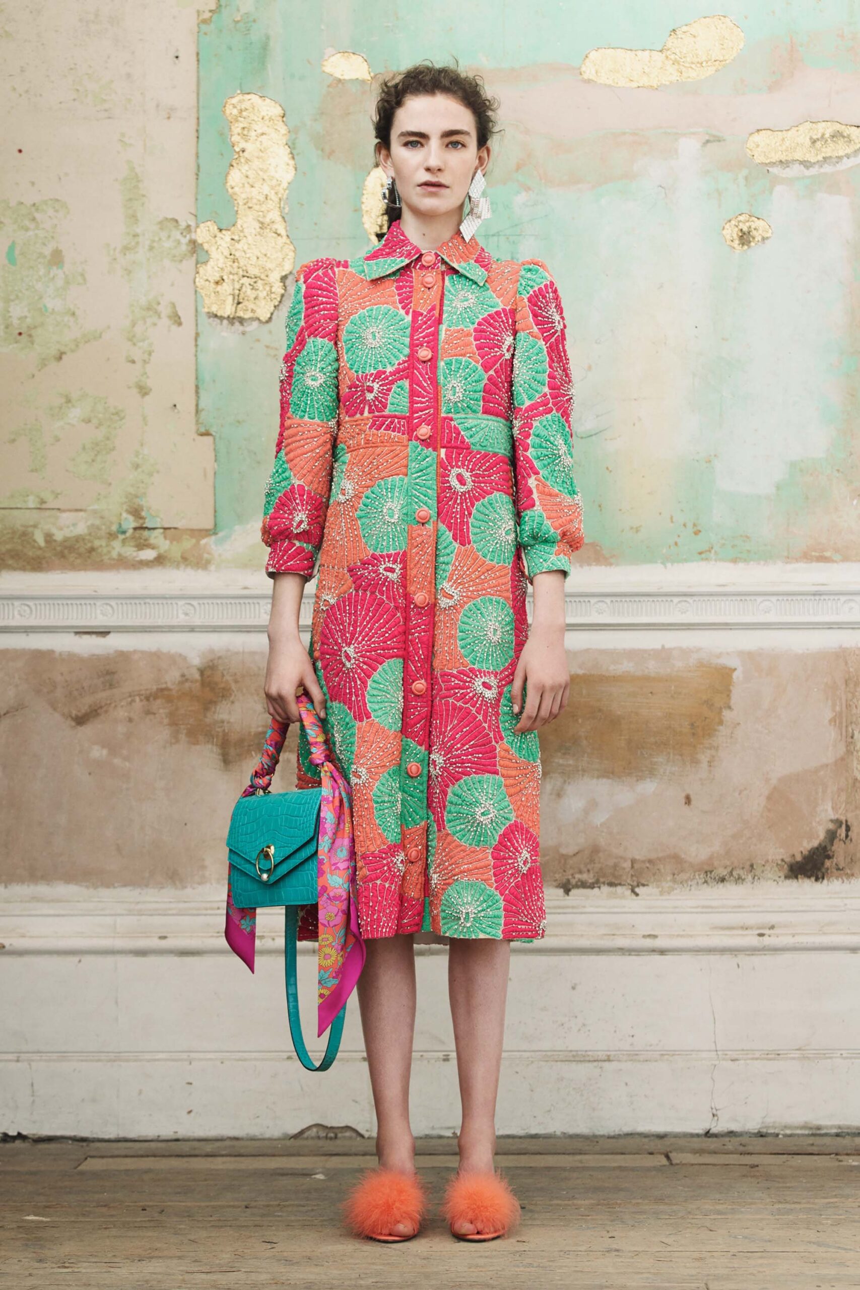 Mulberry F/W 18 Look 19