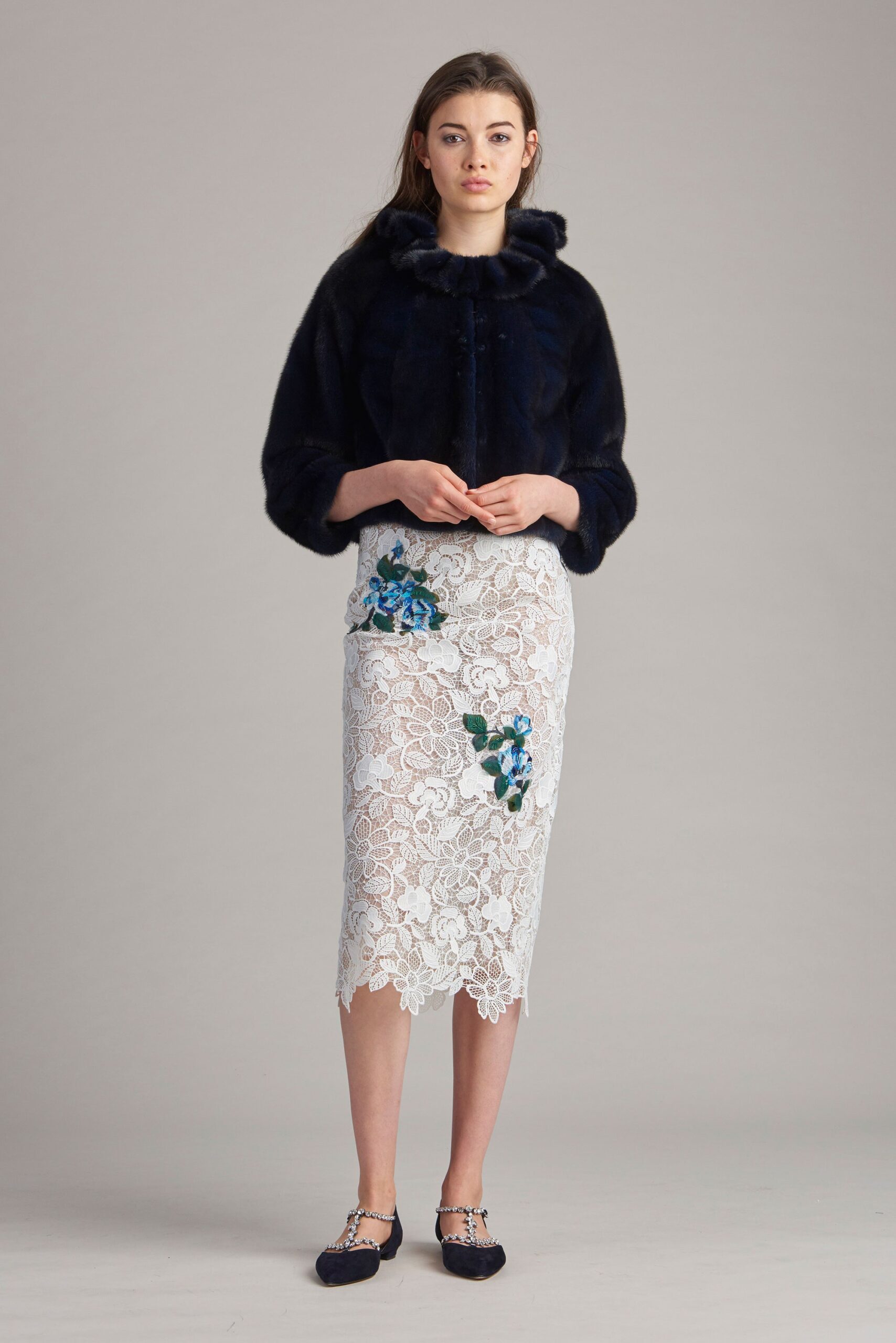 Monique Lhuillier Resort 18 Look 24