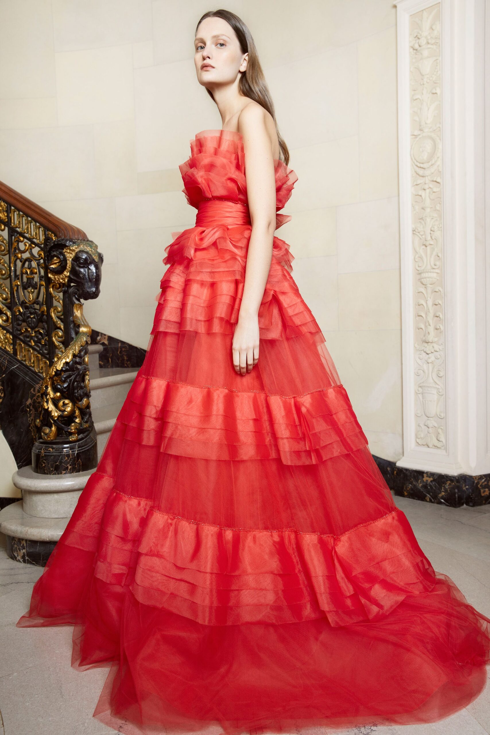 Monique Lhuillier F/W 18 Look 28
