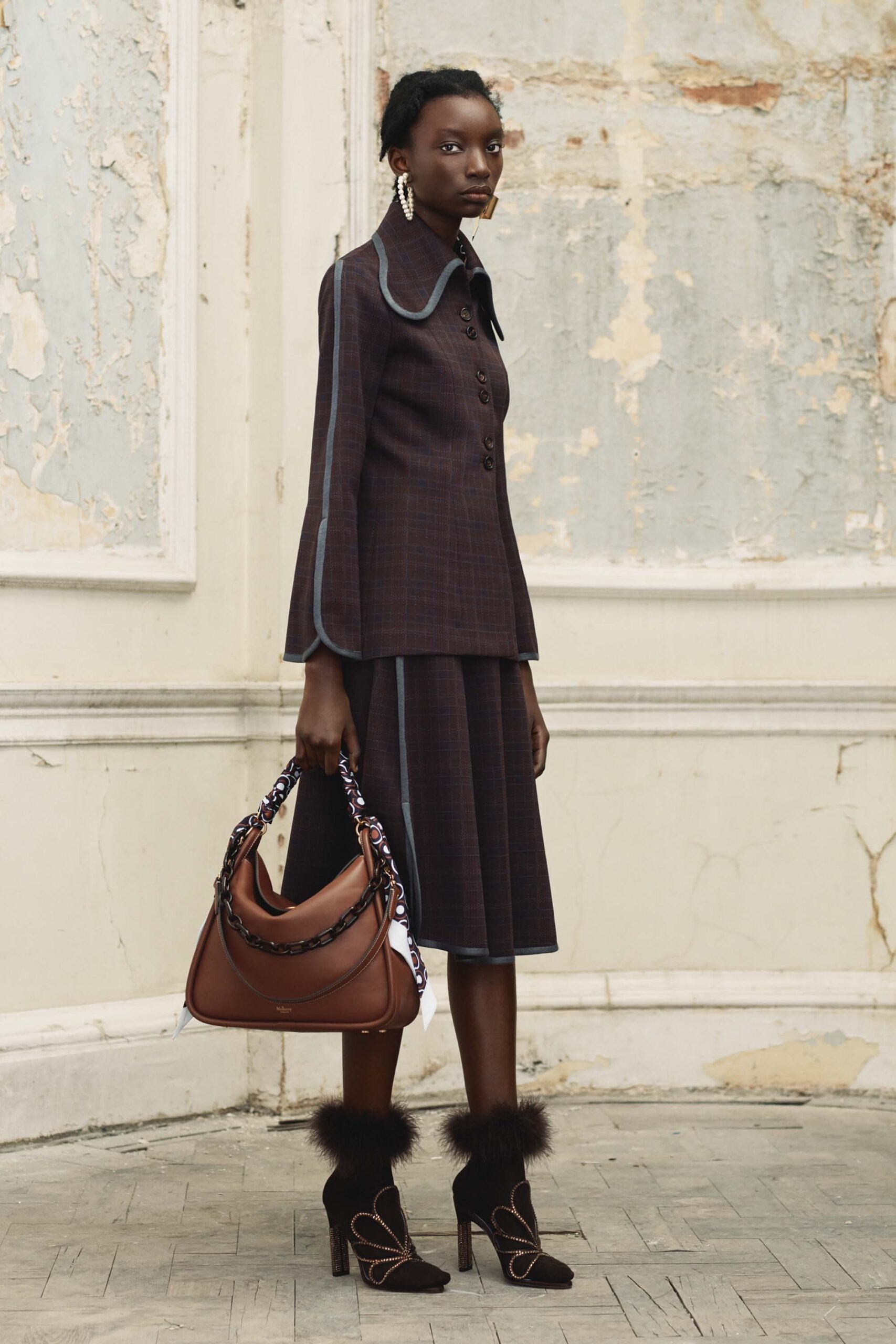 Mulberry F/W 18 Look 34