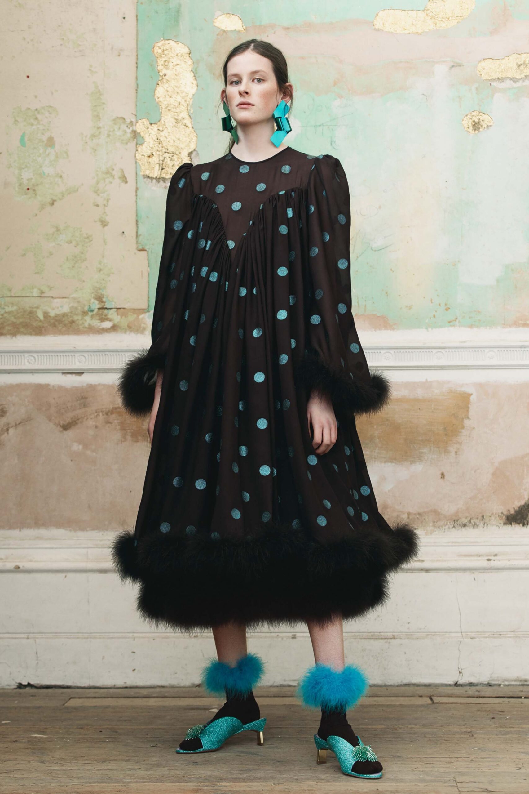Mulberry F/W 18 Look 43