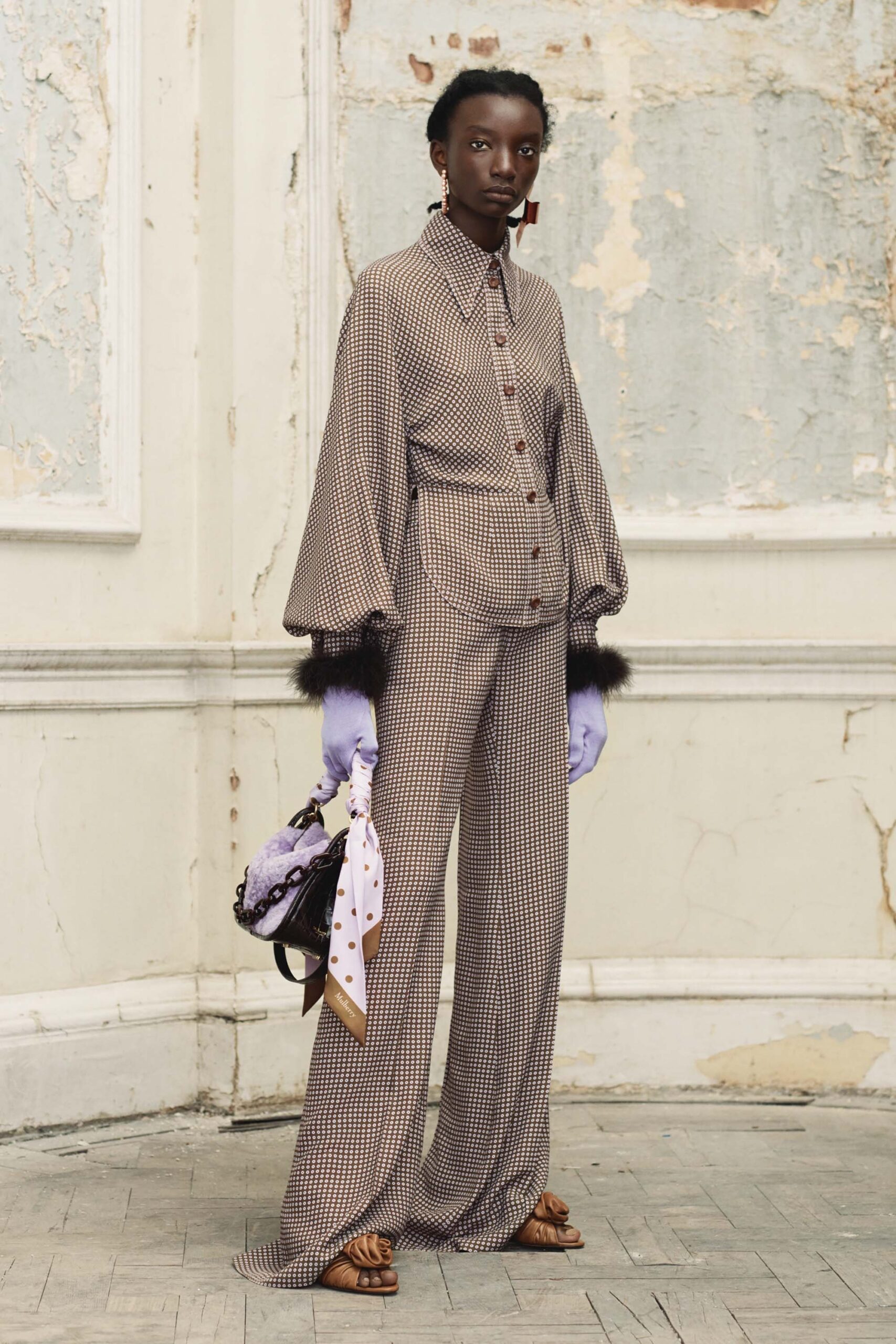 Mulberry F/W 18 Look 47