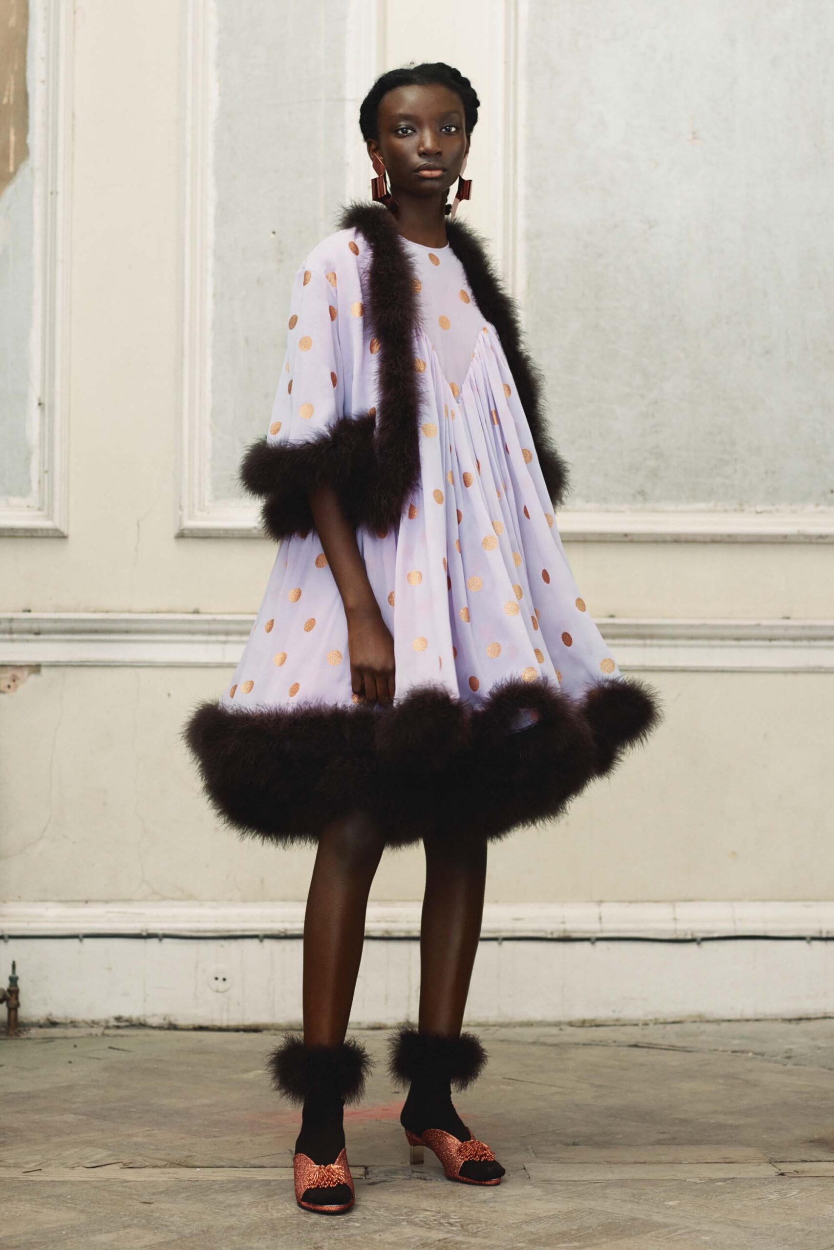 Mulberry F/W 18 Look 49