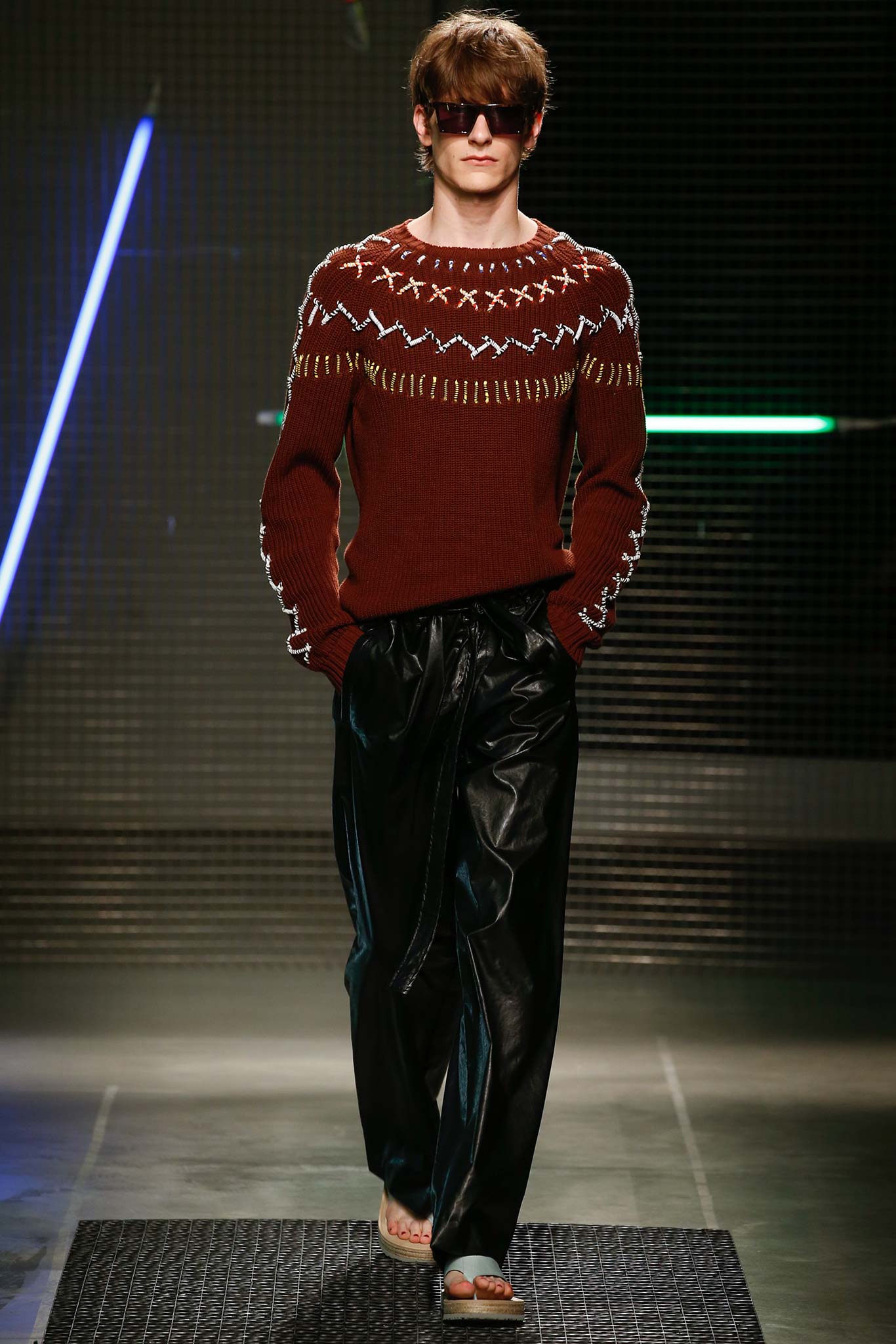MSGM S/S 16 Menswear Look 2