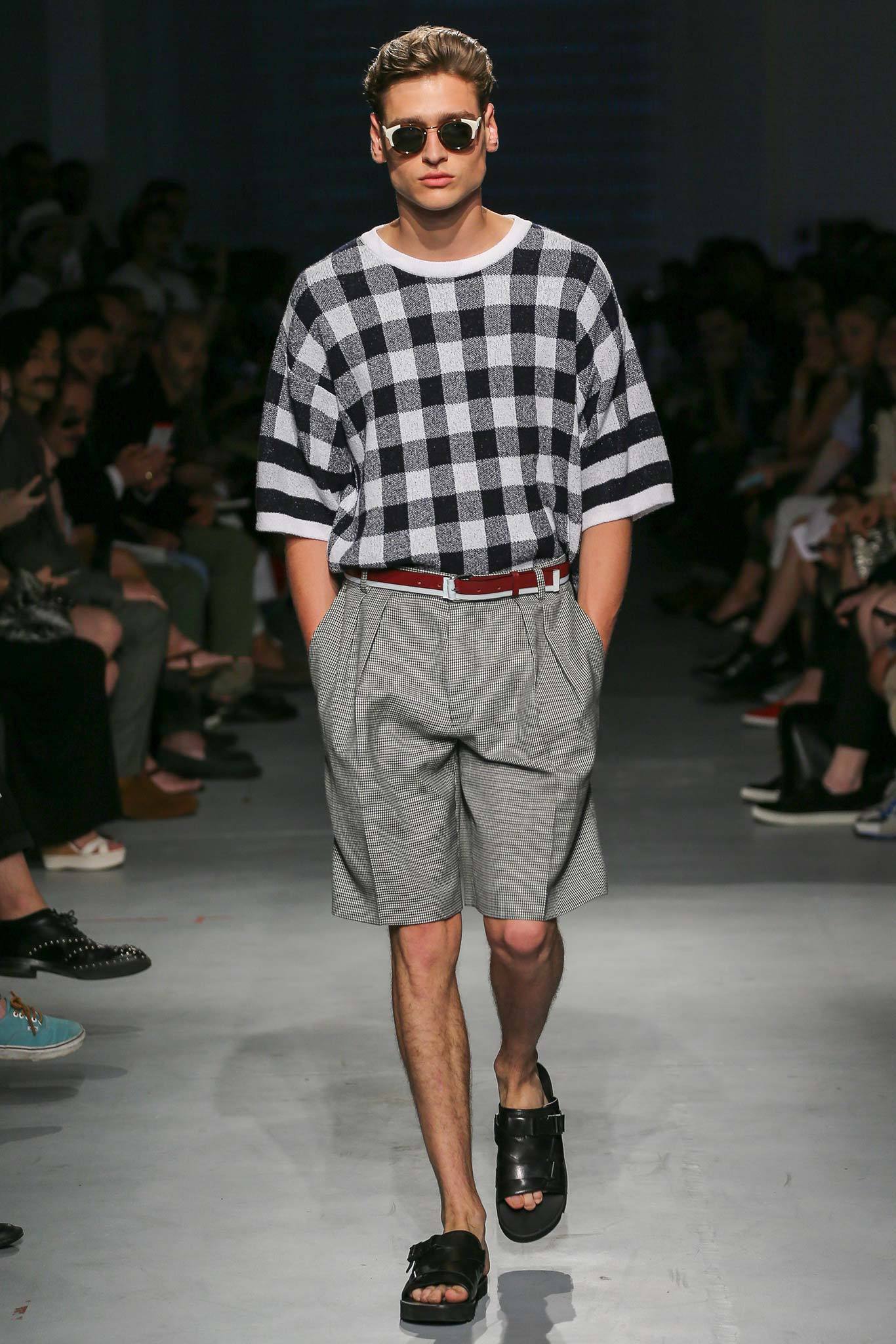 MSGM S/S 15 Menswear Look 1