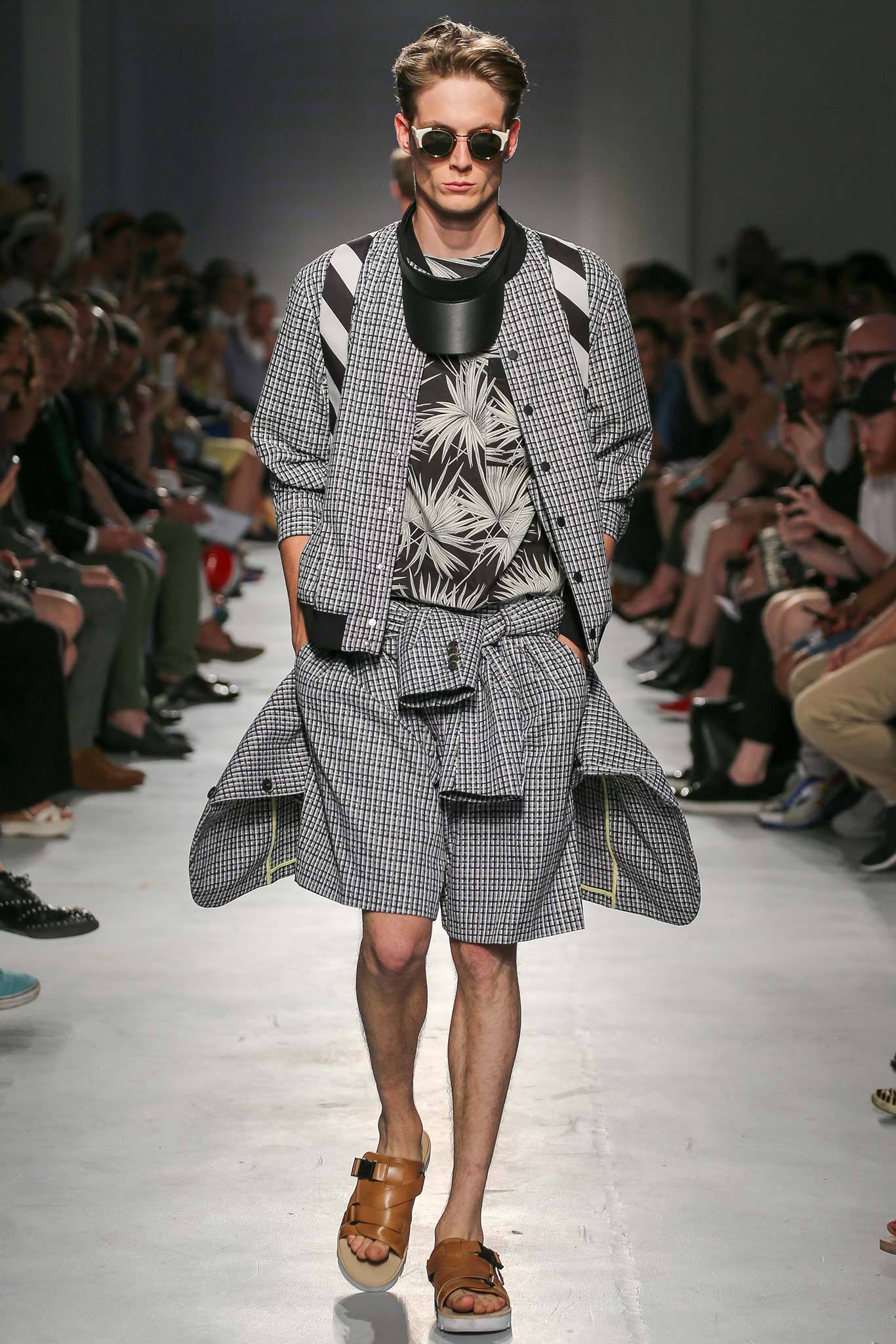 MSGM S/S 15 Menswear Look 4