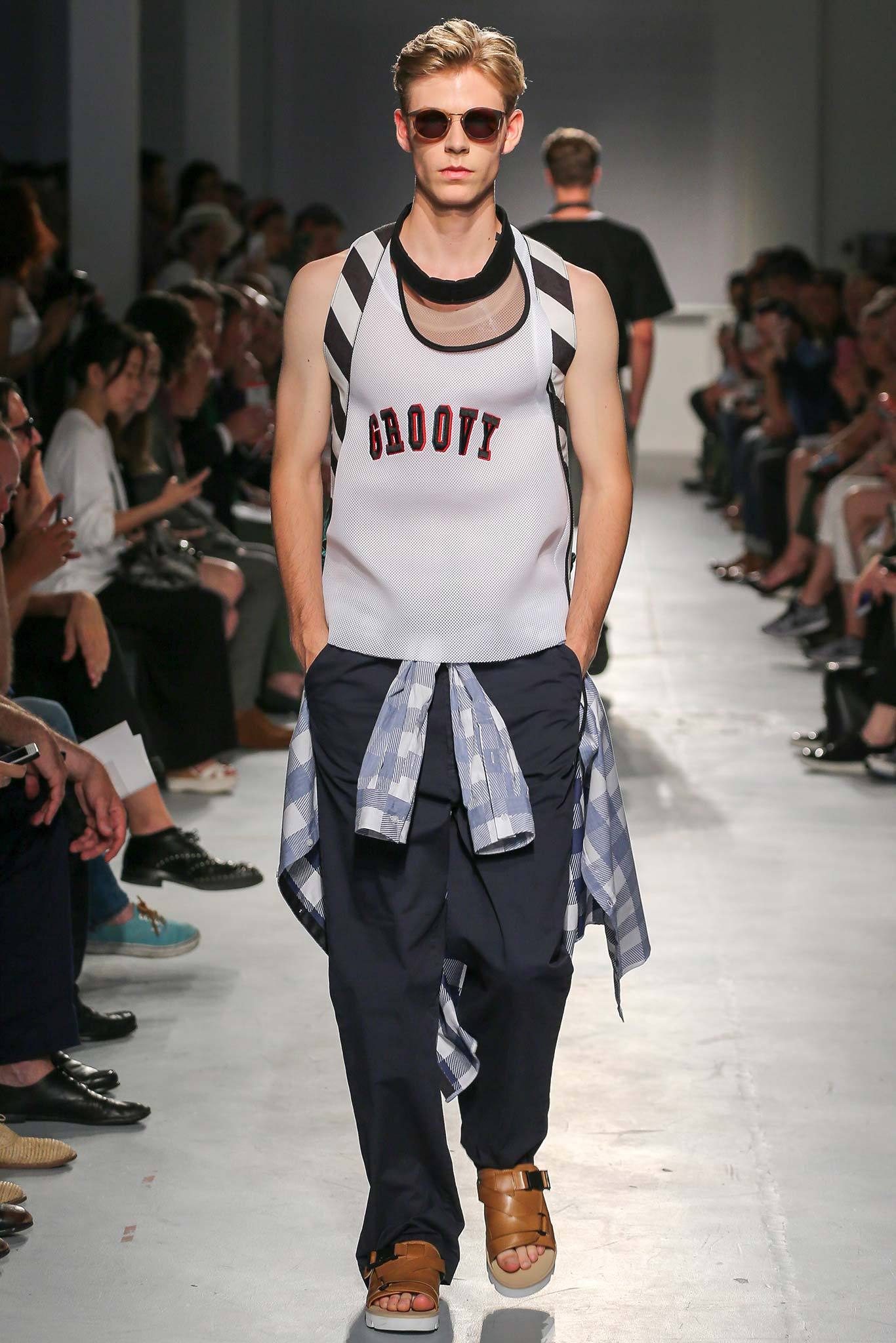 MSGM S/S 15 Menswear Look 7