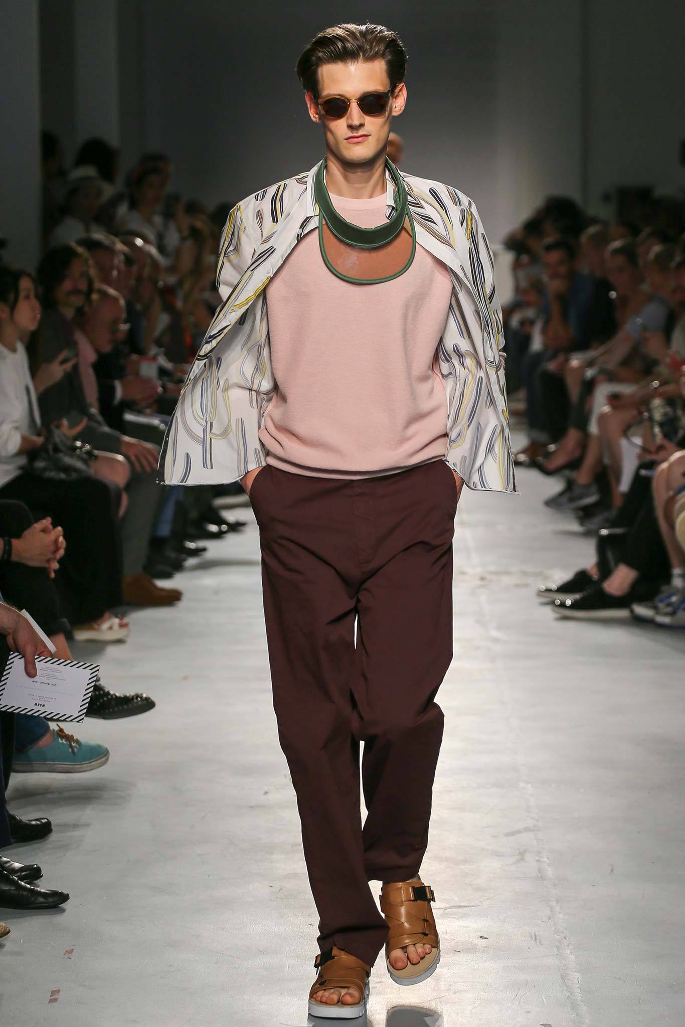 MSGM S/S 15 Menswear Look 10