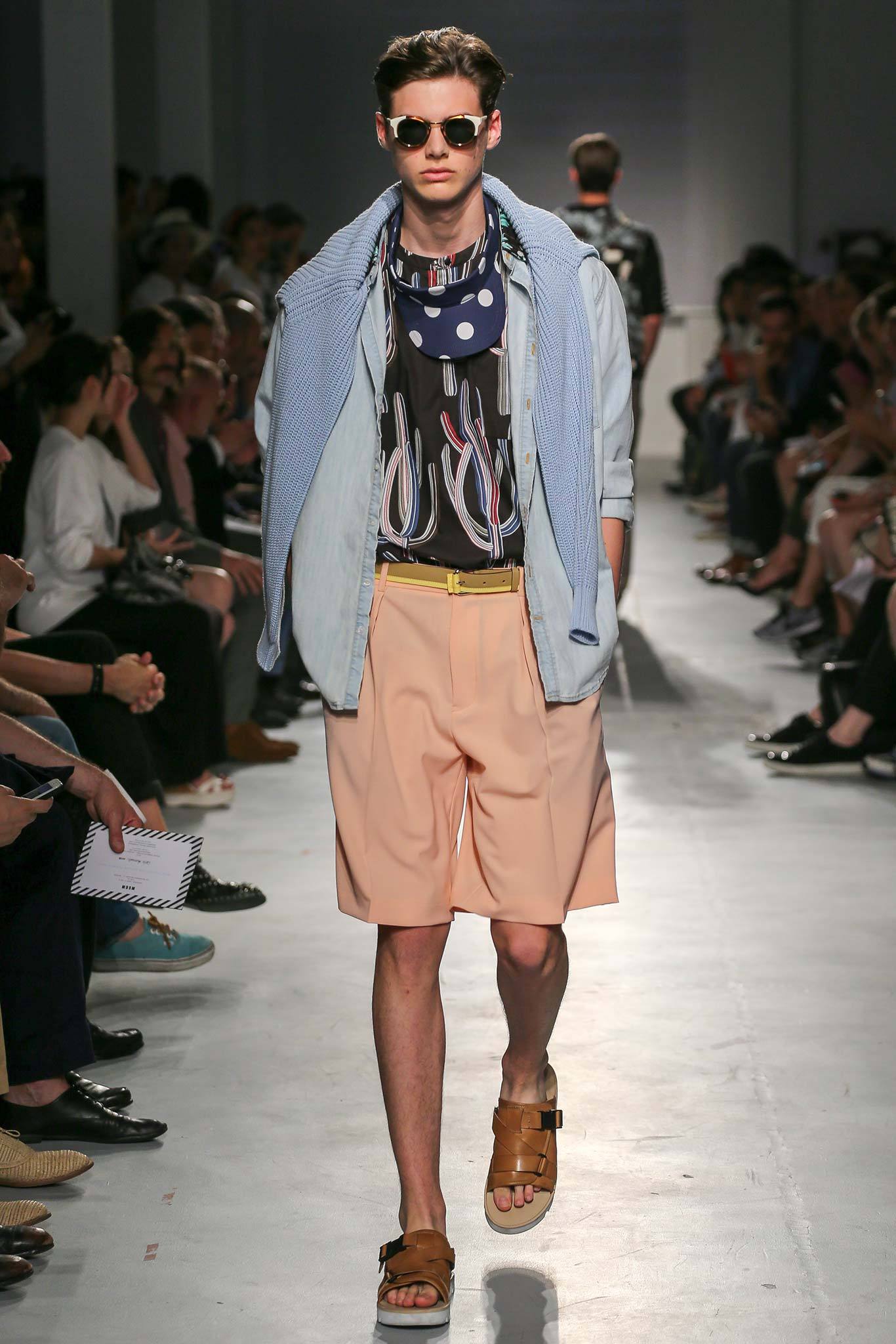 MSGM S/S 15 Menswear Look 11