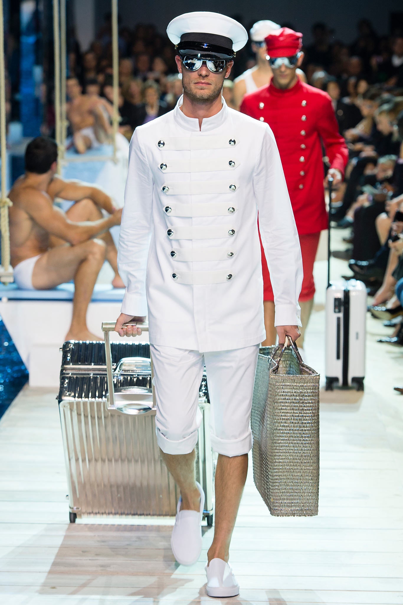 Moncler Gamme Rouge S/S 13 Look 2