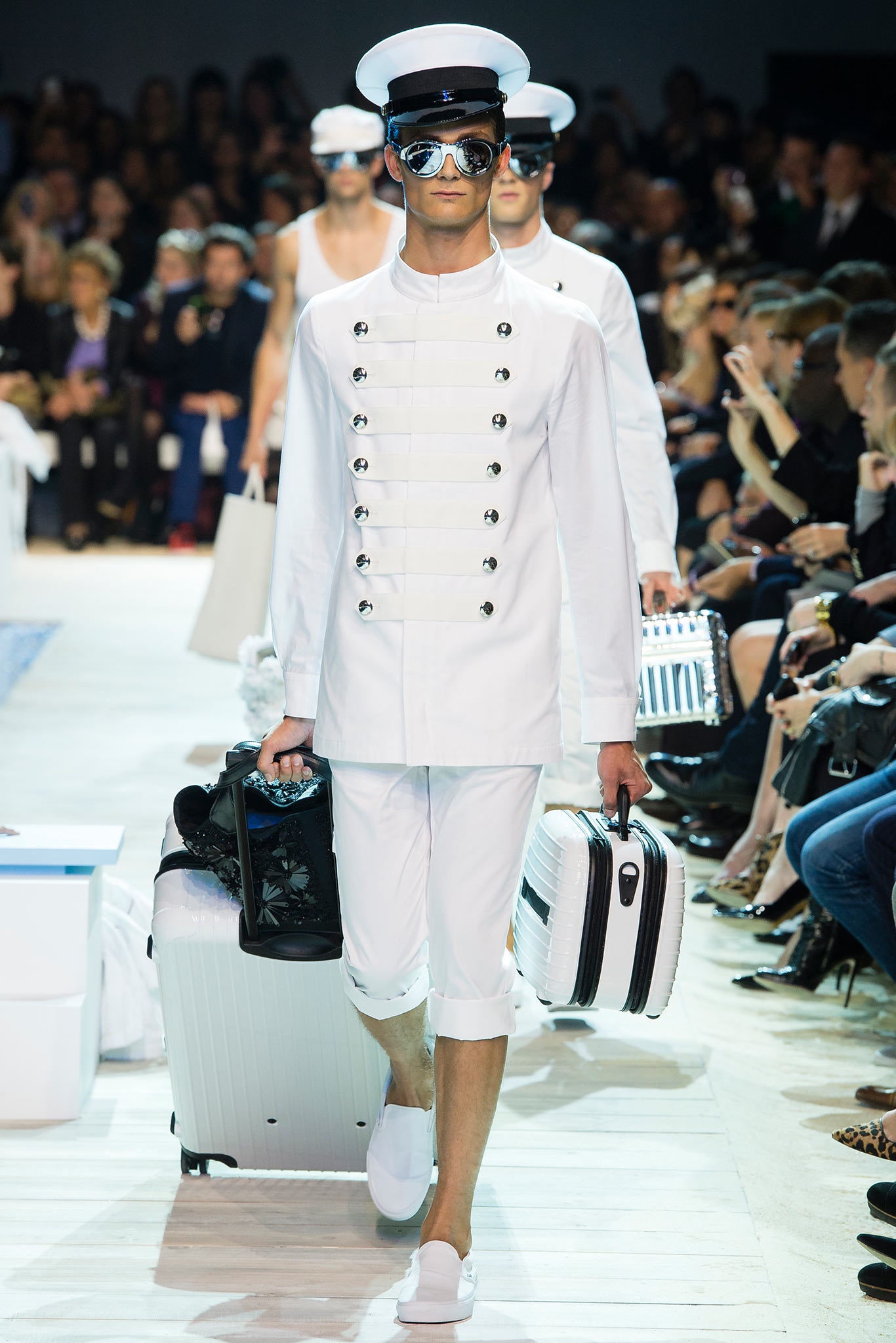 Moncler Gamme Rouge S/S 13 Look 11
