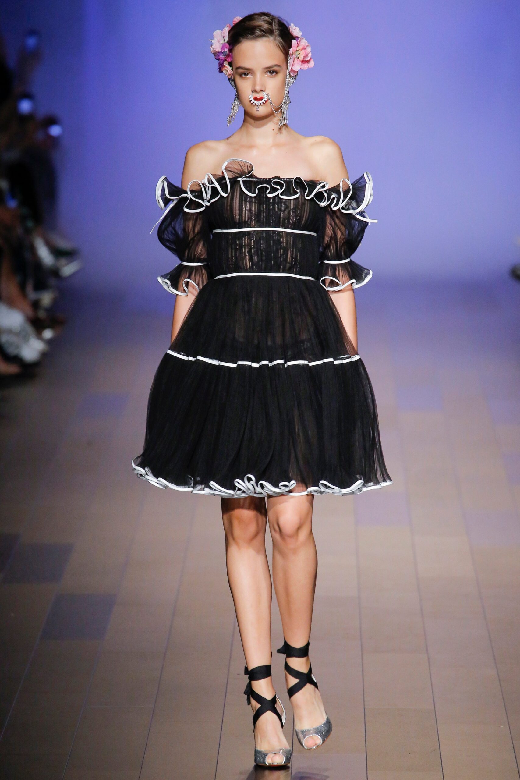 Naeem Khan S/S 18 Look 1