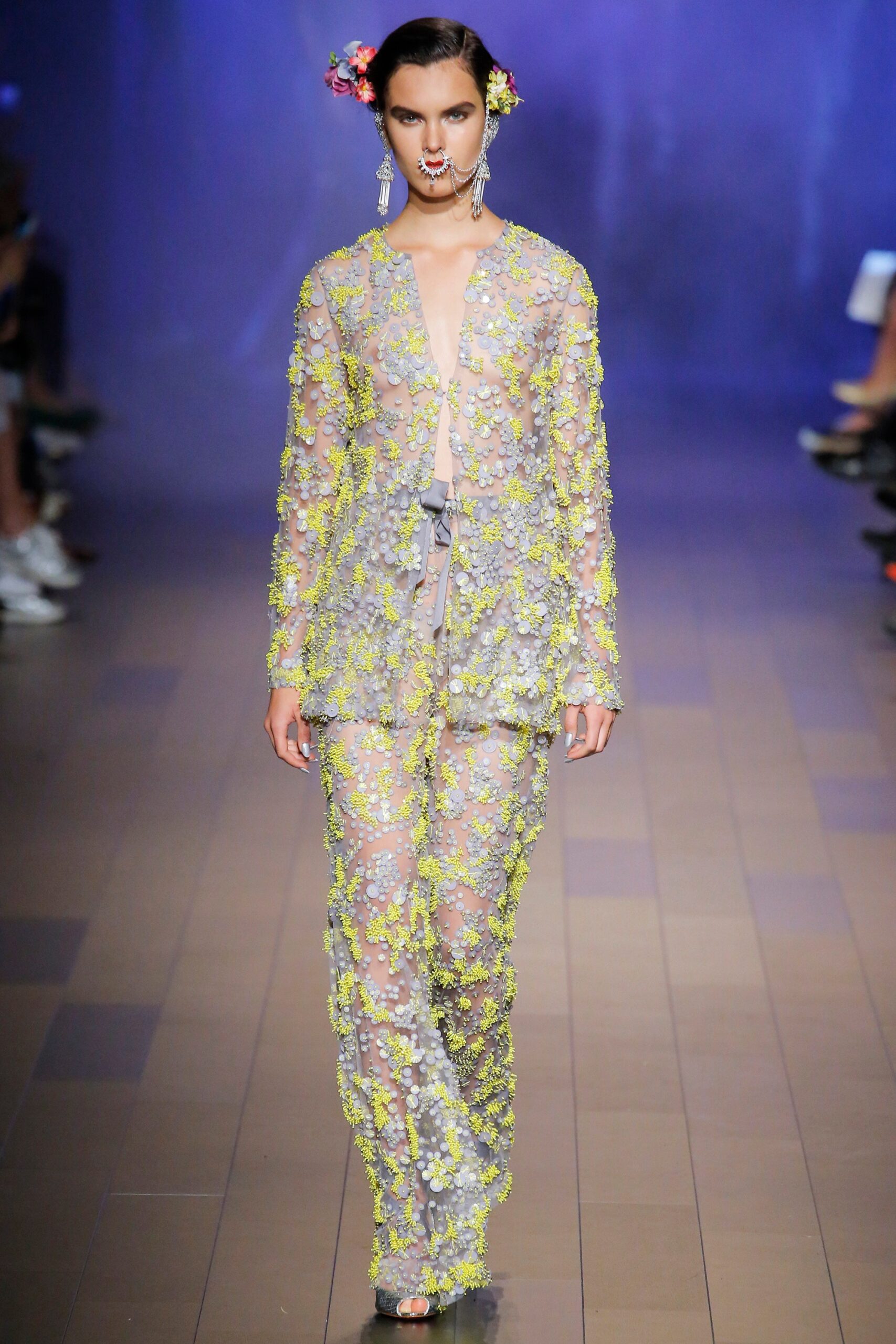 Naeem Khan S/S 18 Look 7
