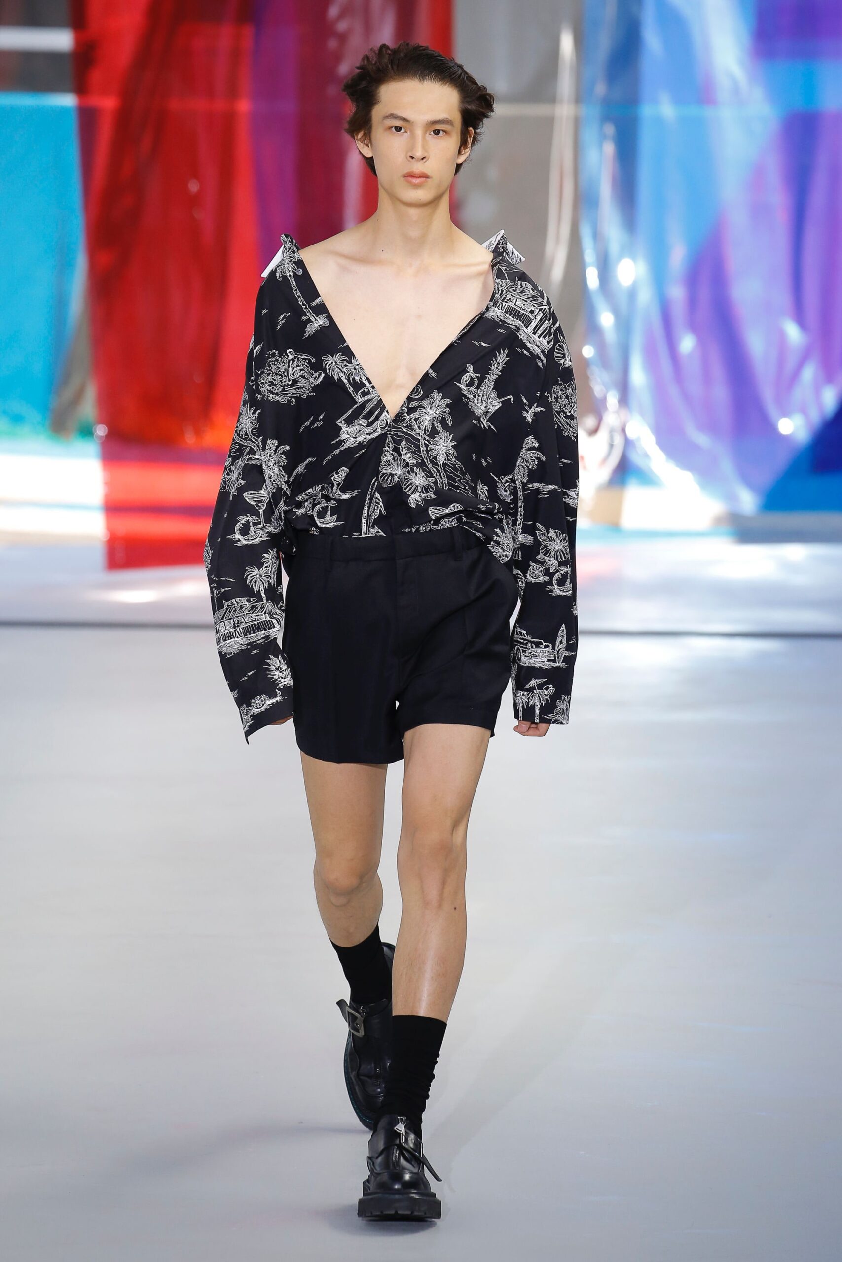 No. 21 S/S 19 Menswear Look 3