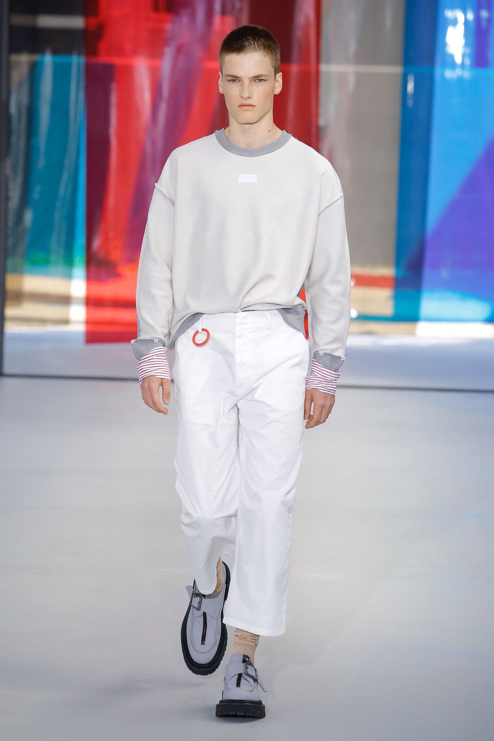 No. 21 S/S 19 Menswear Look 9