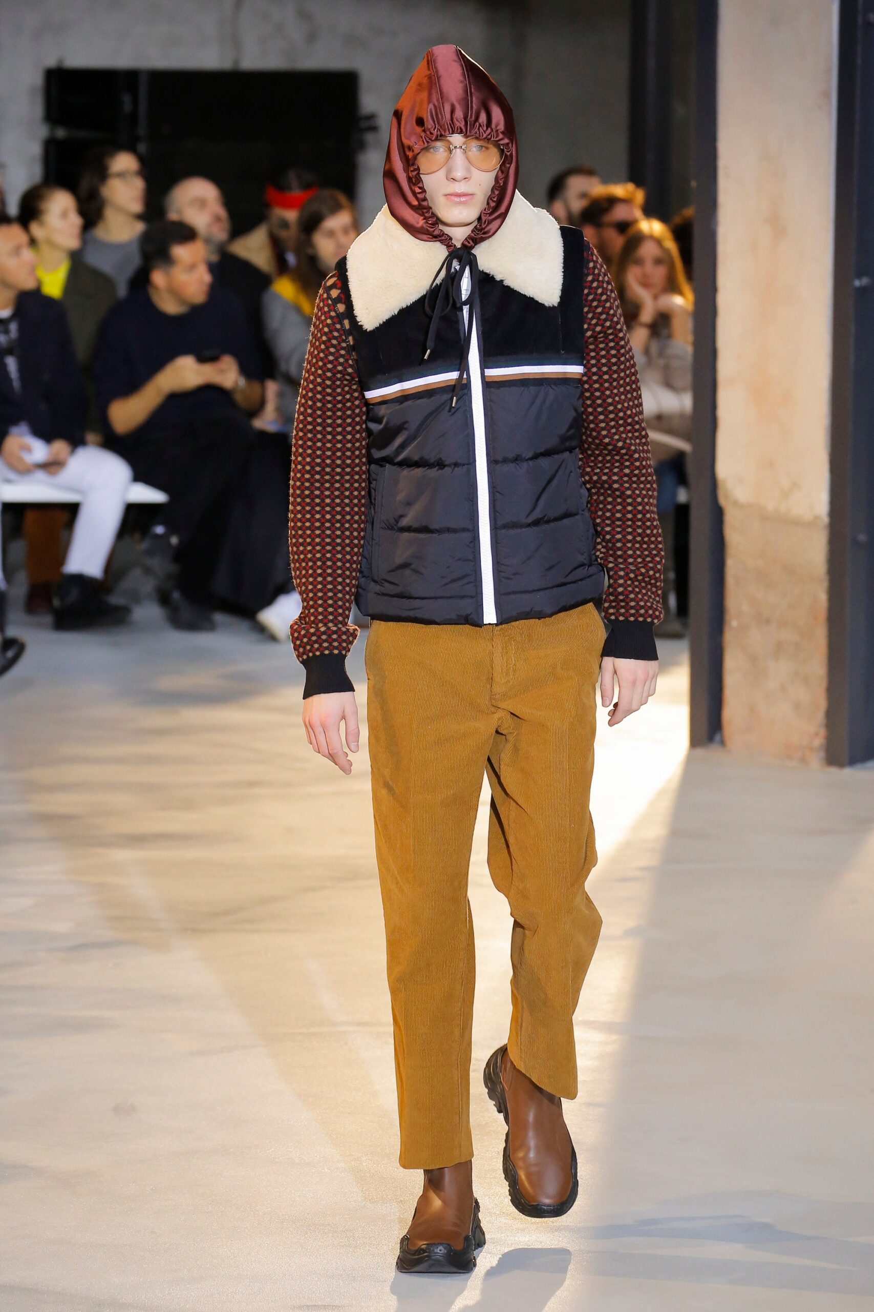 No. 21 F/W 18 Menswear Look 3