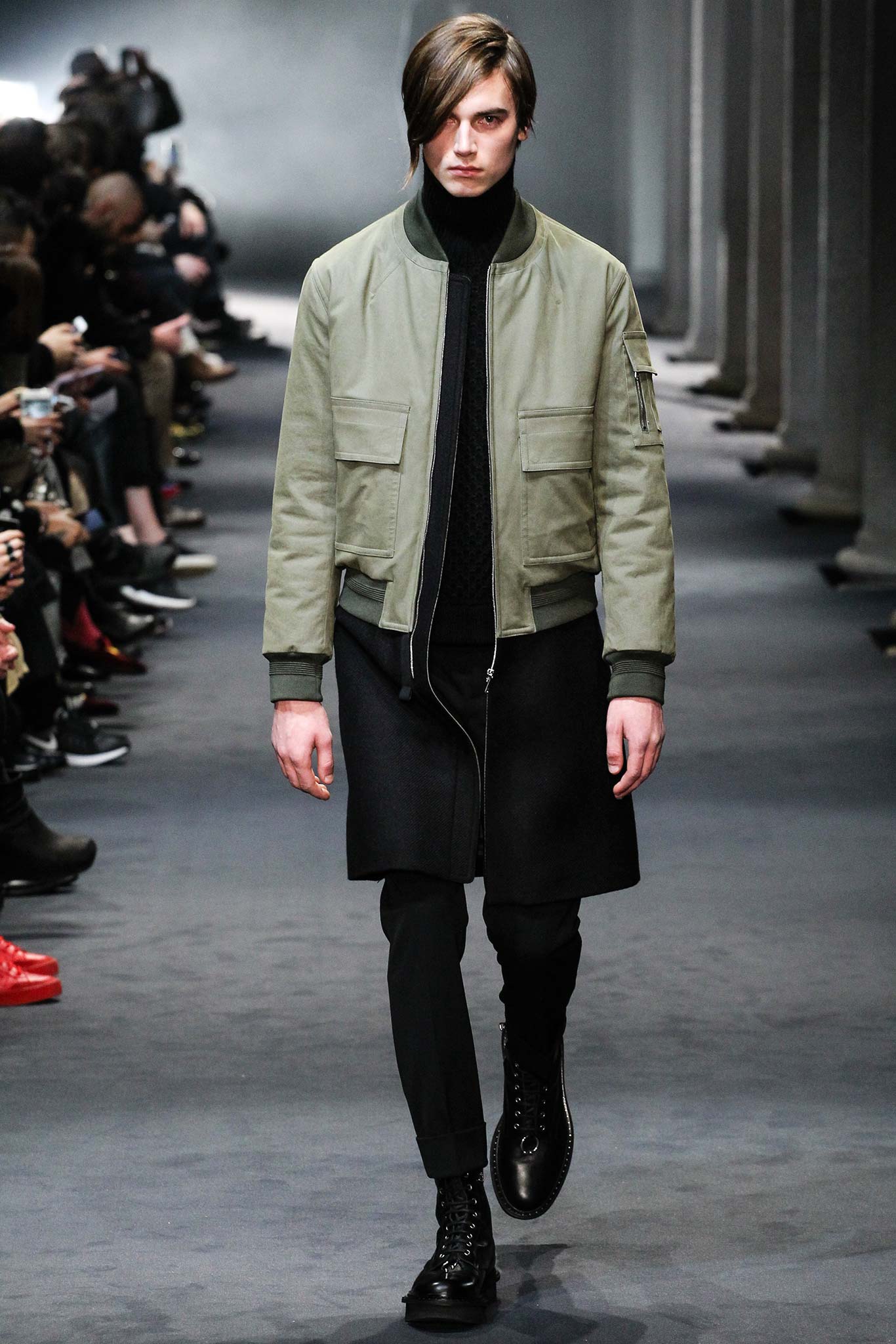 Neil Barrett F/W 15 Menswear Look 1