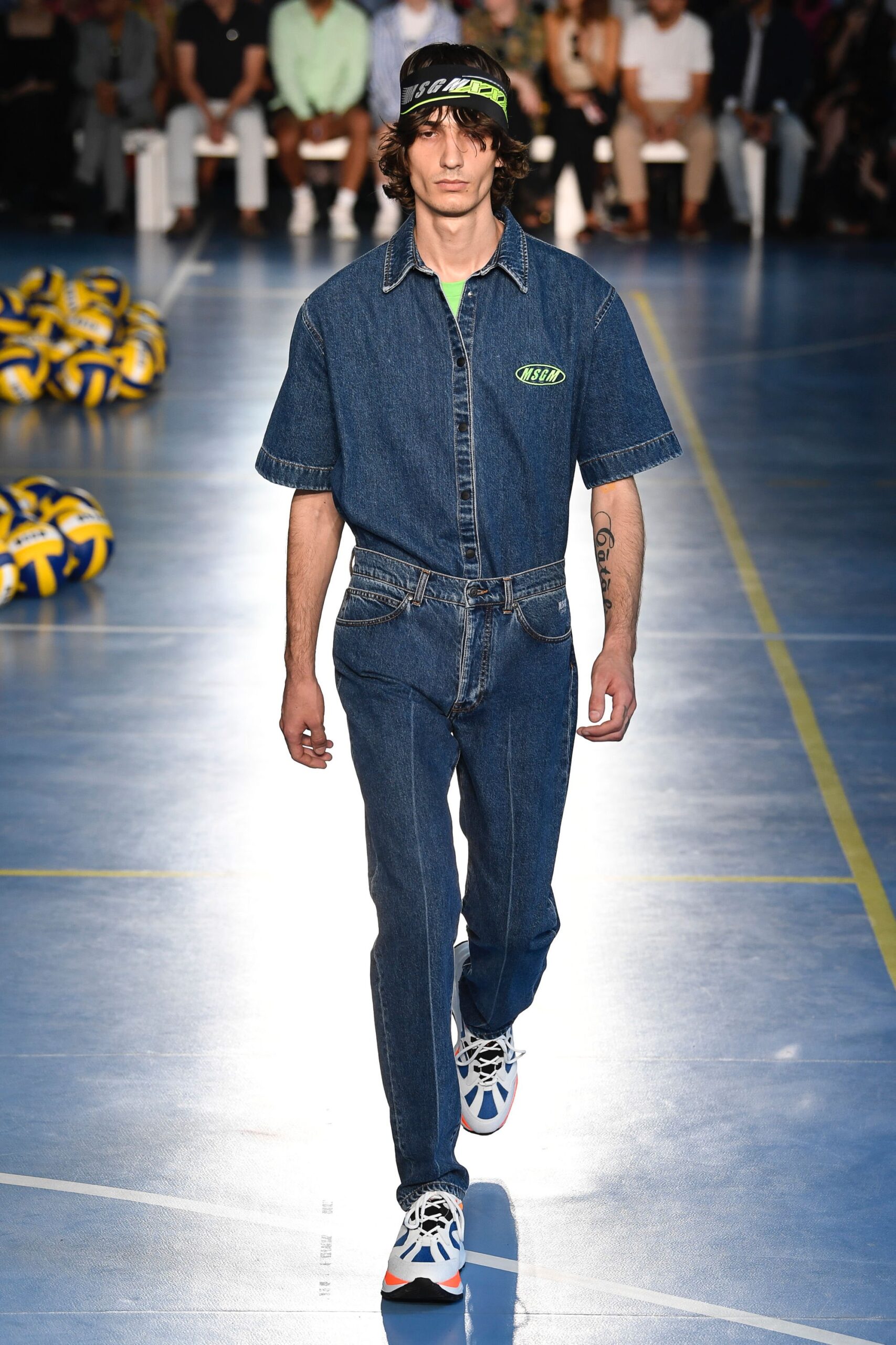MSGM S/S 19 Menswear Look 3