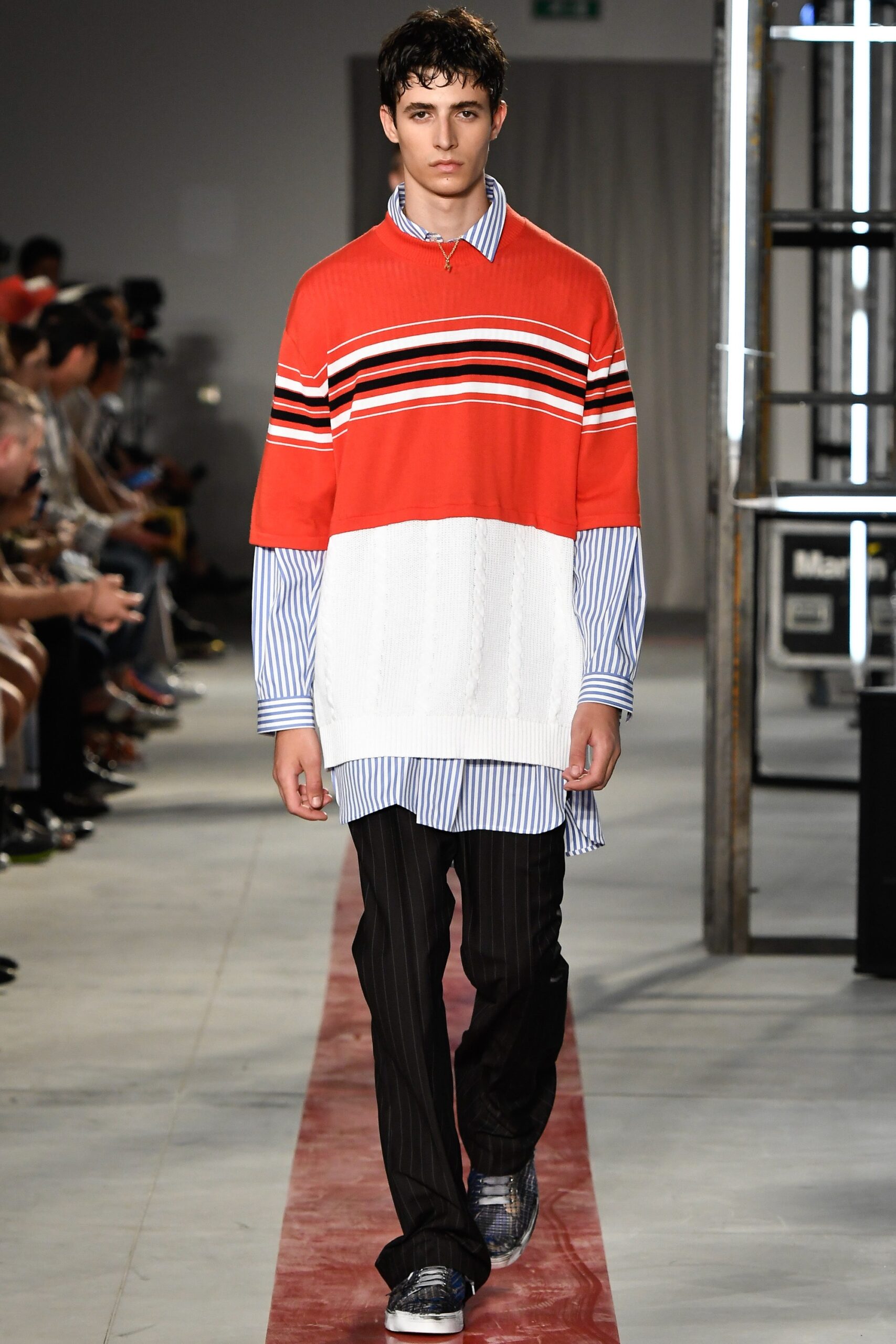 MSGM S/S 17 Menswear Look 2