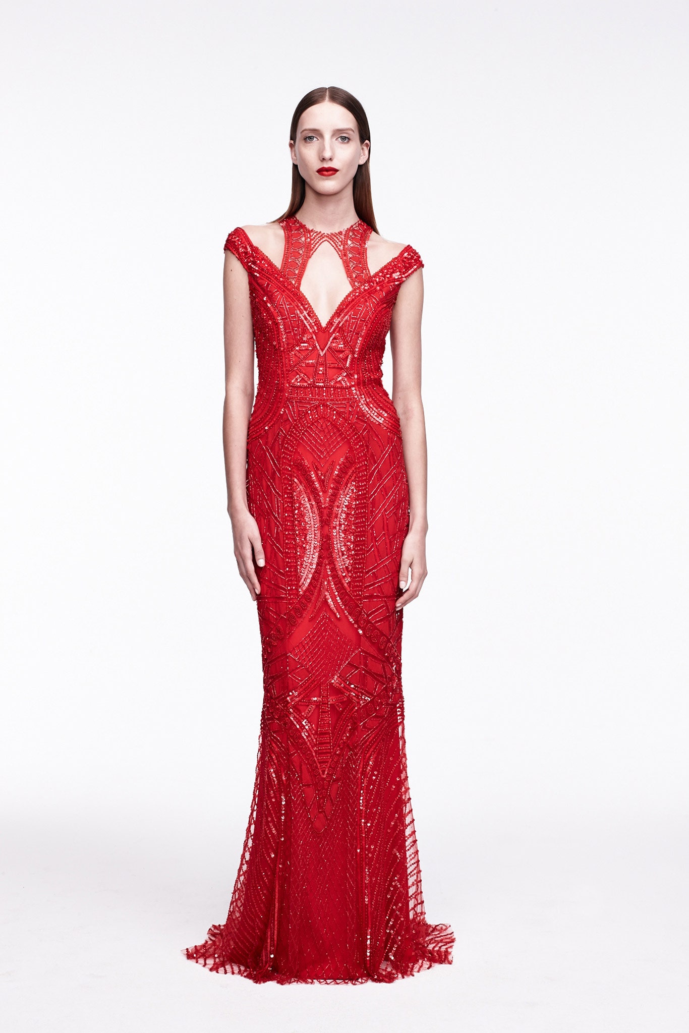 Monique Lhuillier Resort 15 Look 45