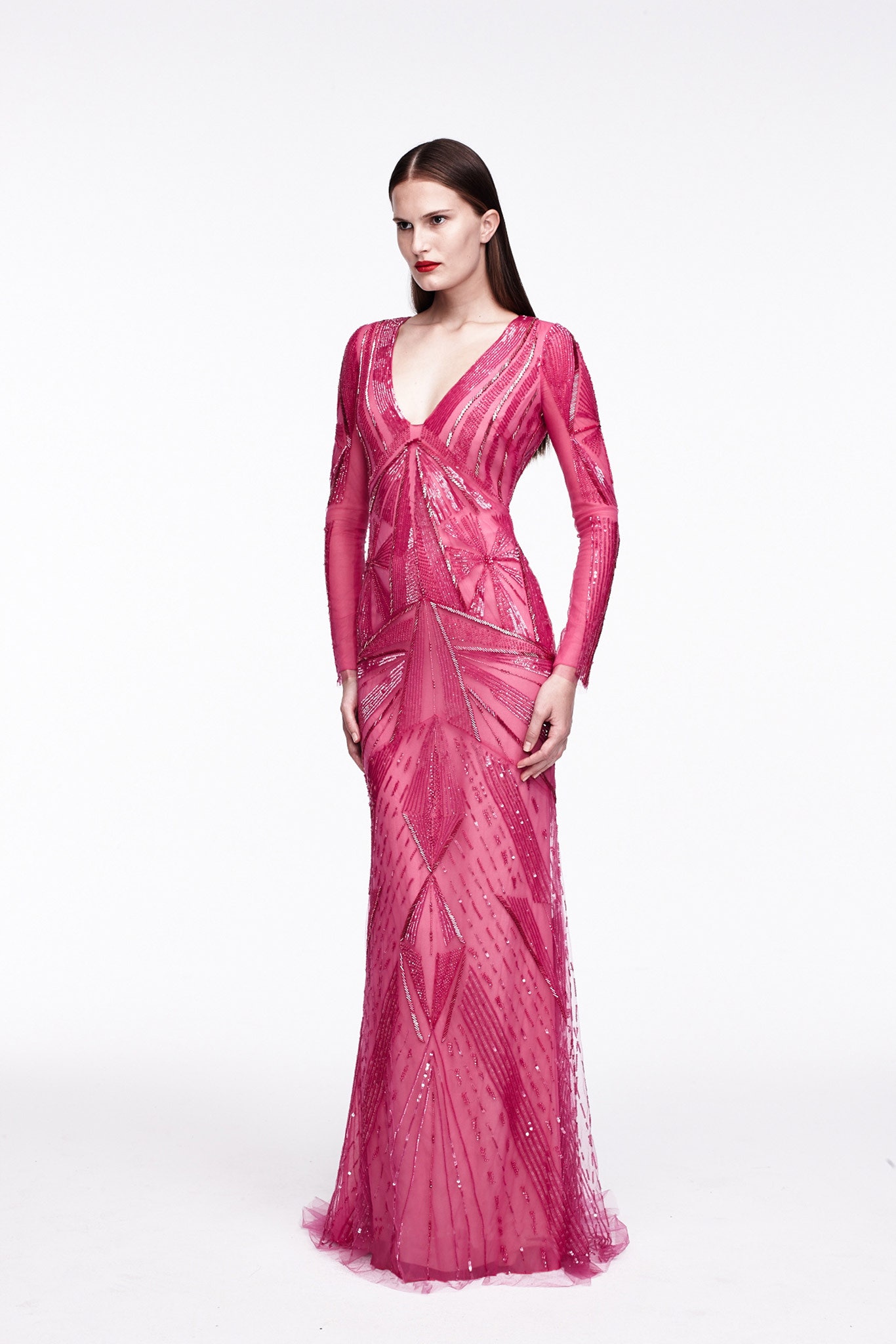 Monique Lhuillier Resort 15 Look 46