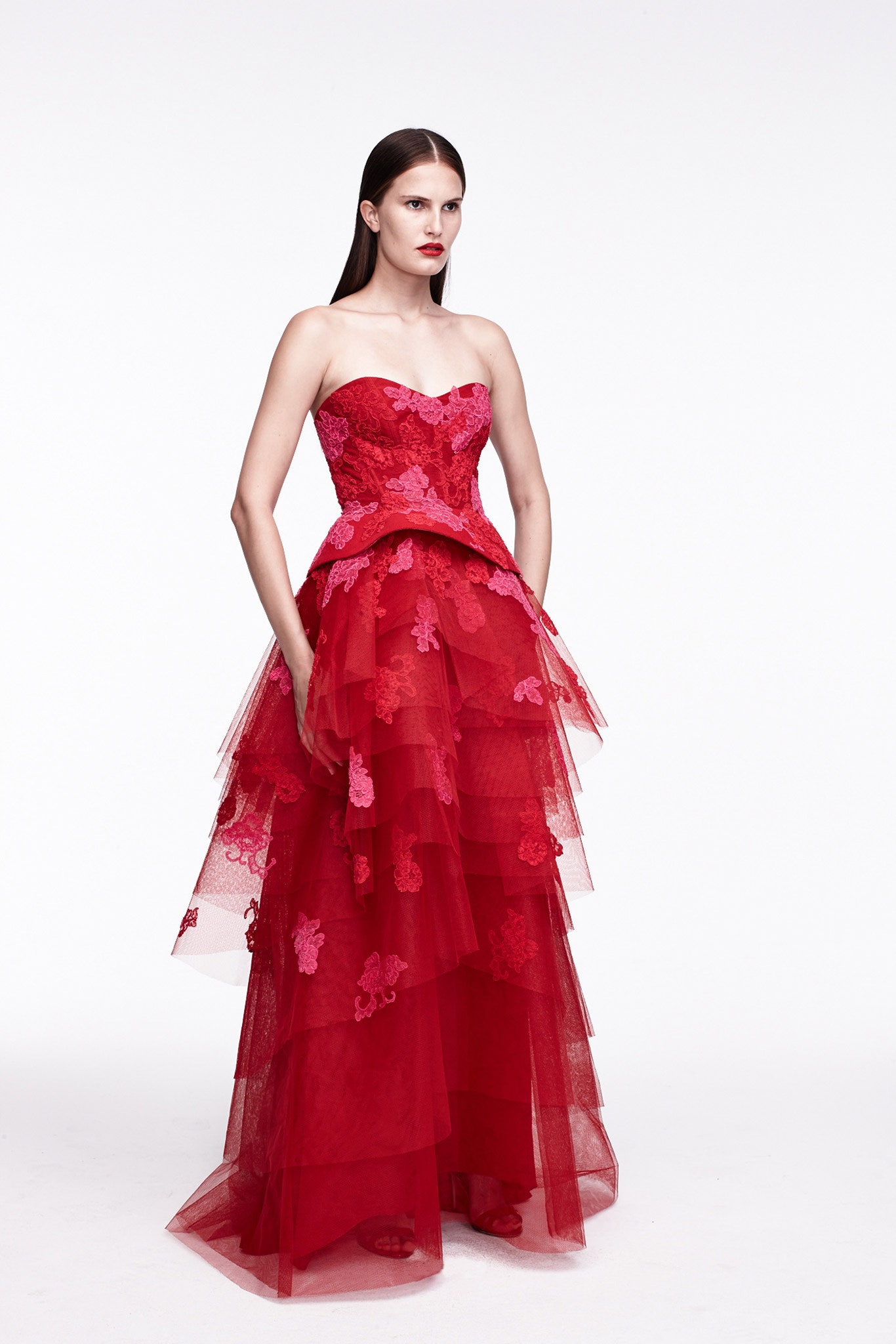 Monique Lhuillier Resort 15 Look 48