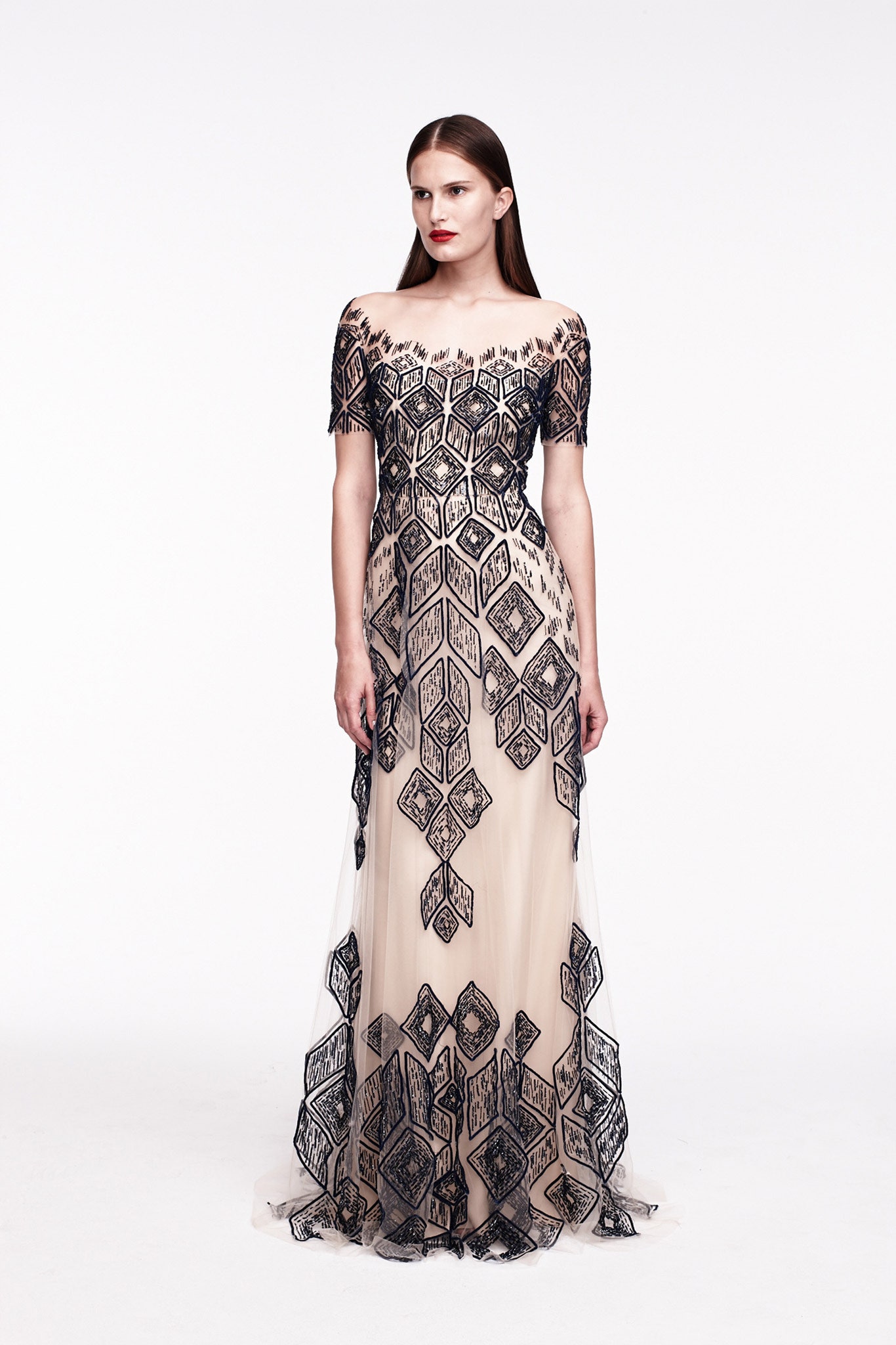 Monique Lhuillier Resort 15 Look 54