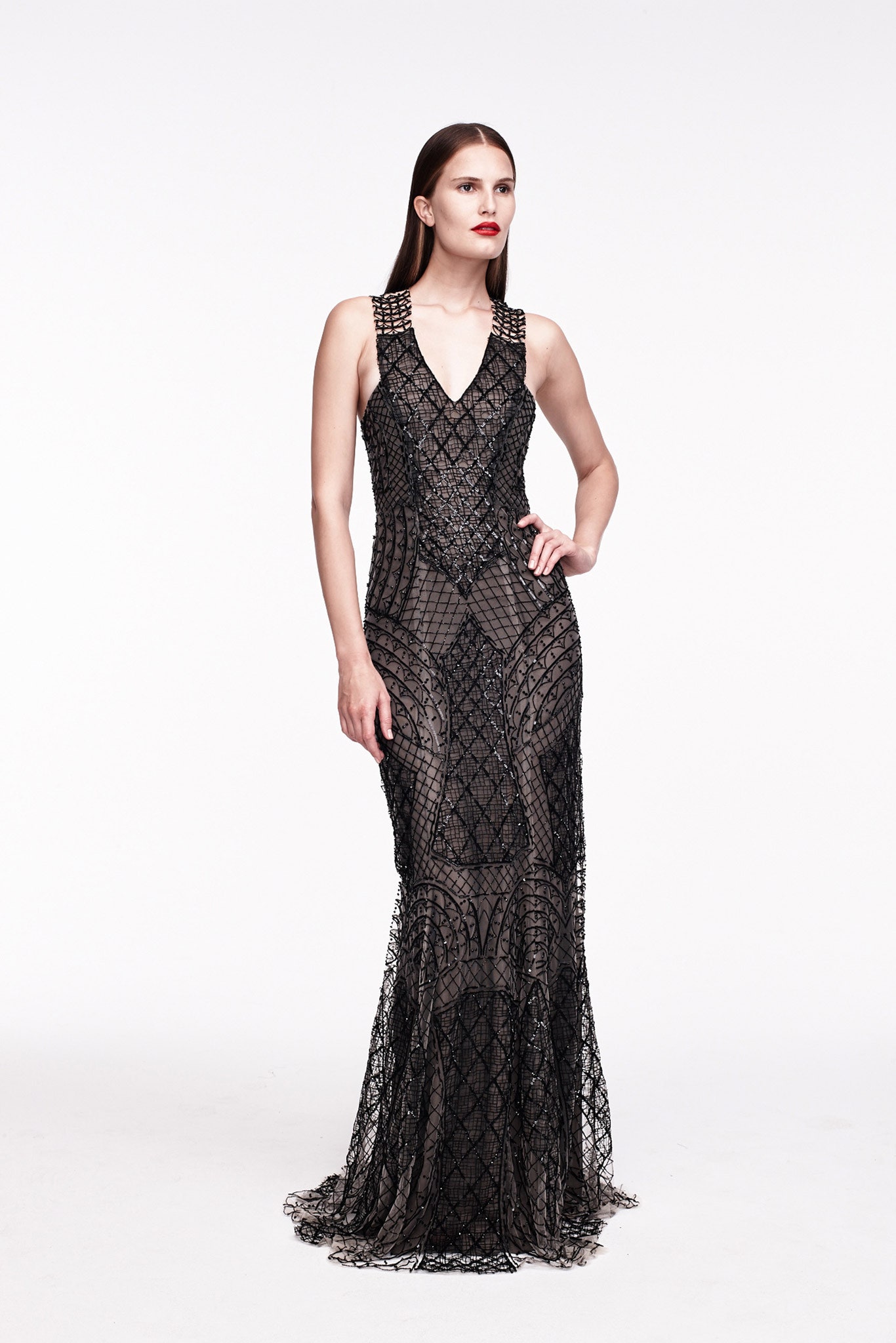Monique Lhuillier Resort 15 Look 56