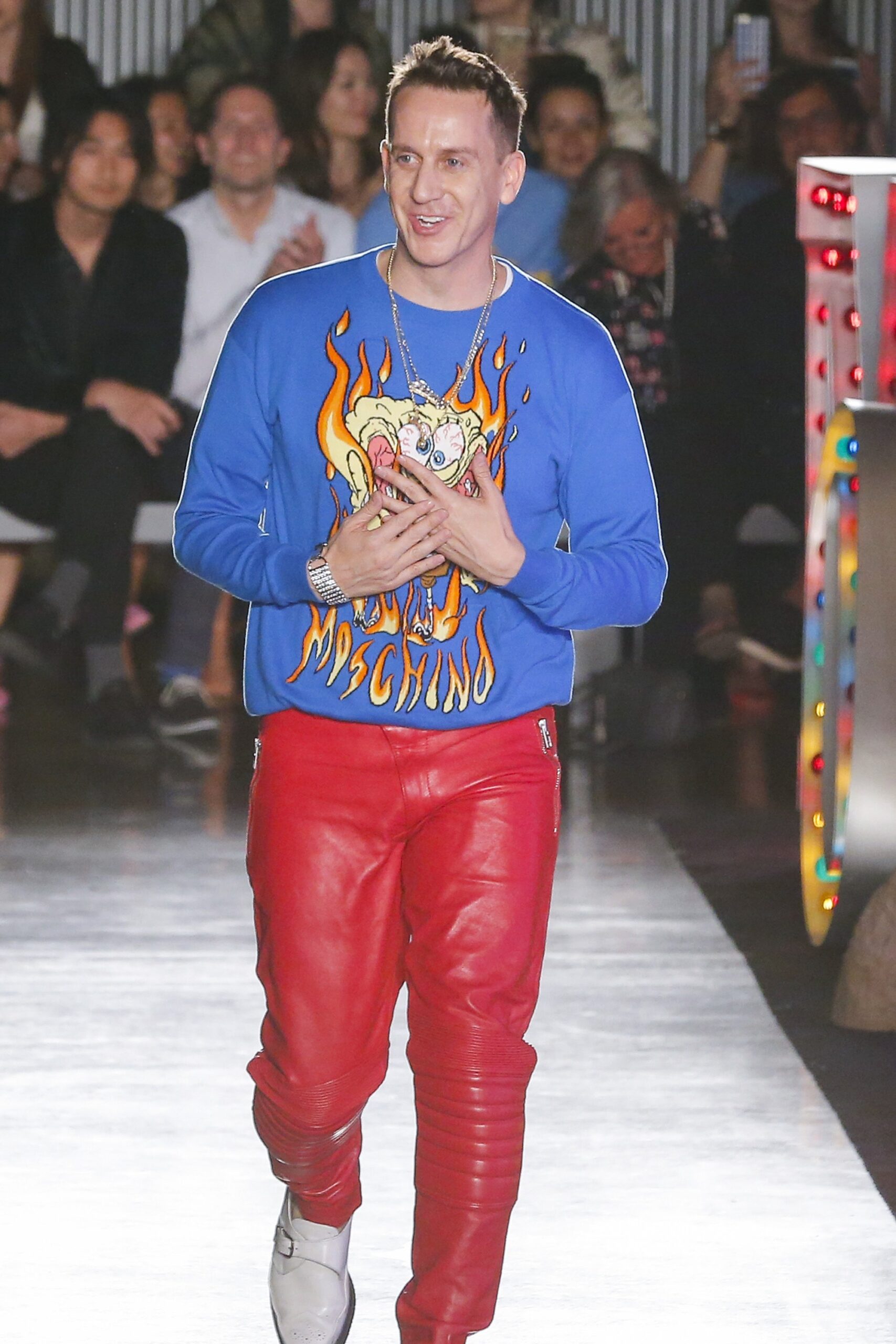 Moschino S/S 18 Menswear Look 82