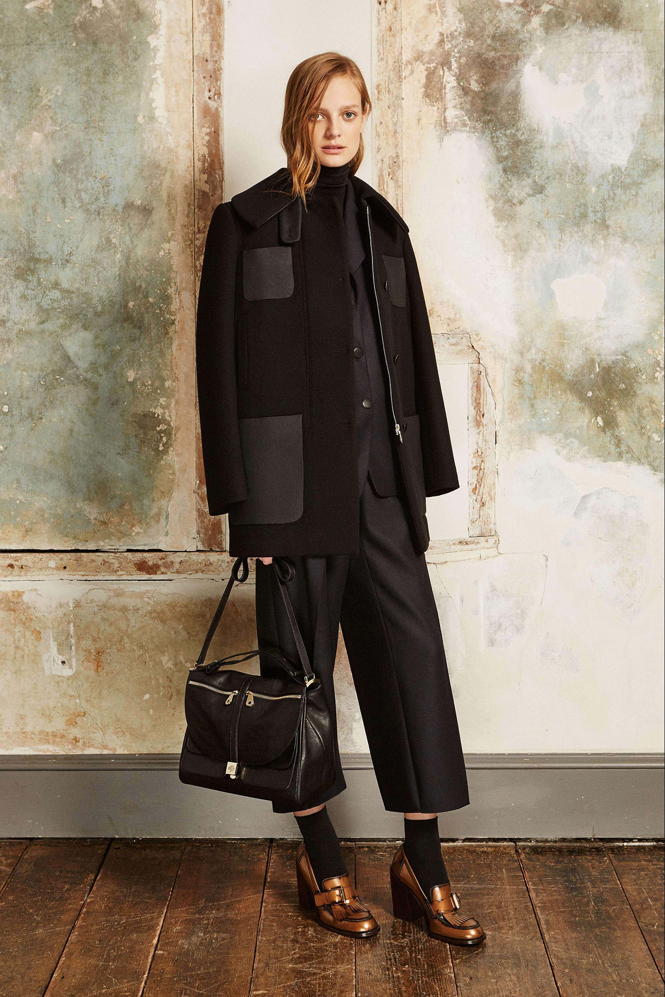 Mulberry F/W 15 Look 1