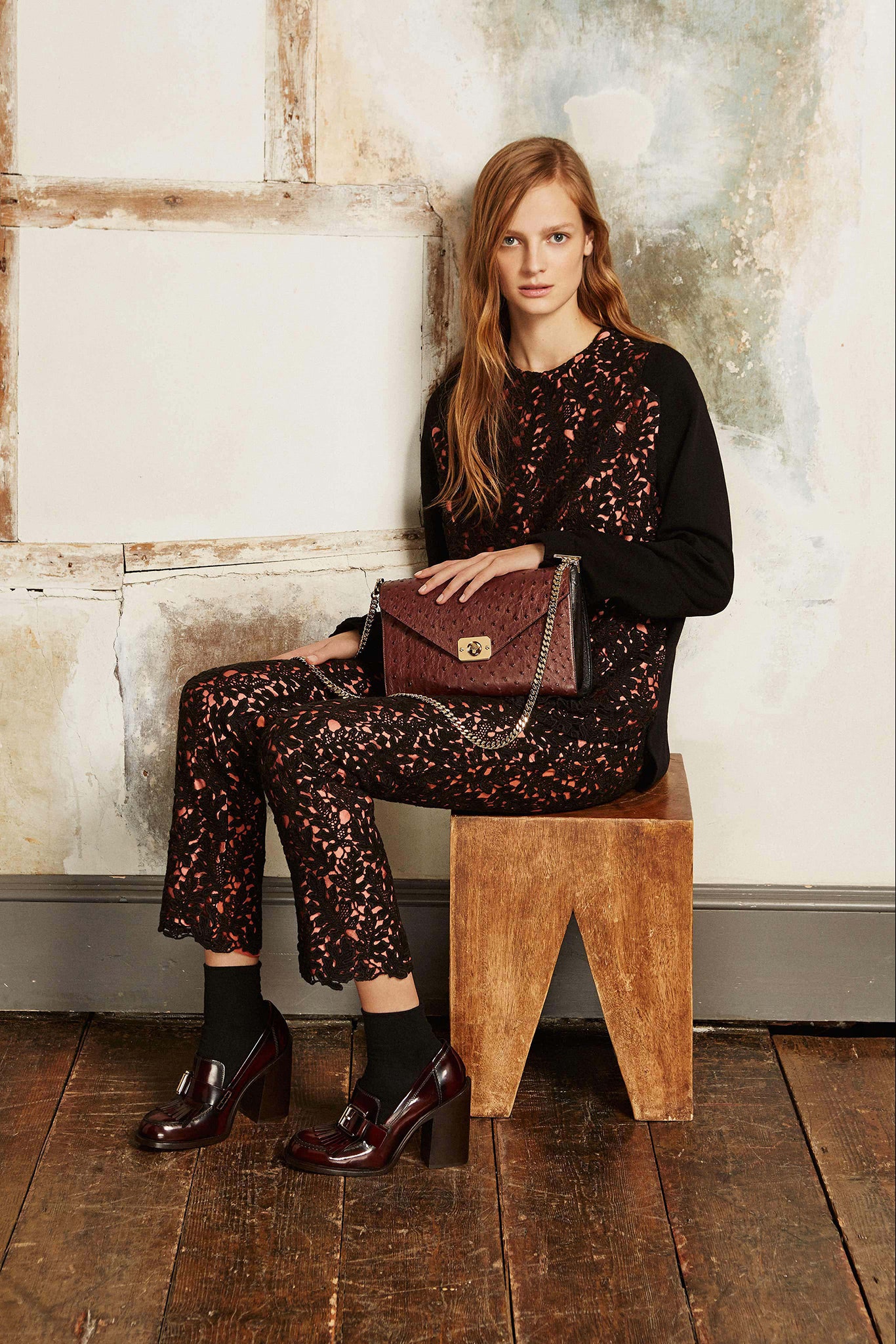 Mulberry F/W 15 Look 16