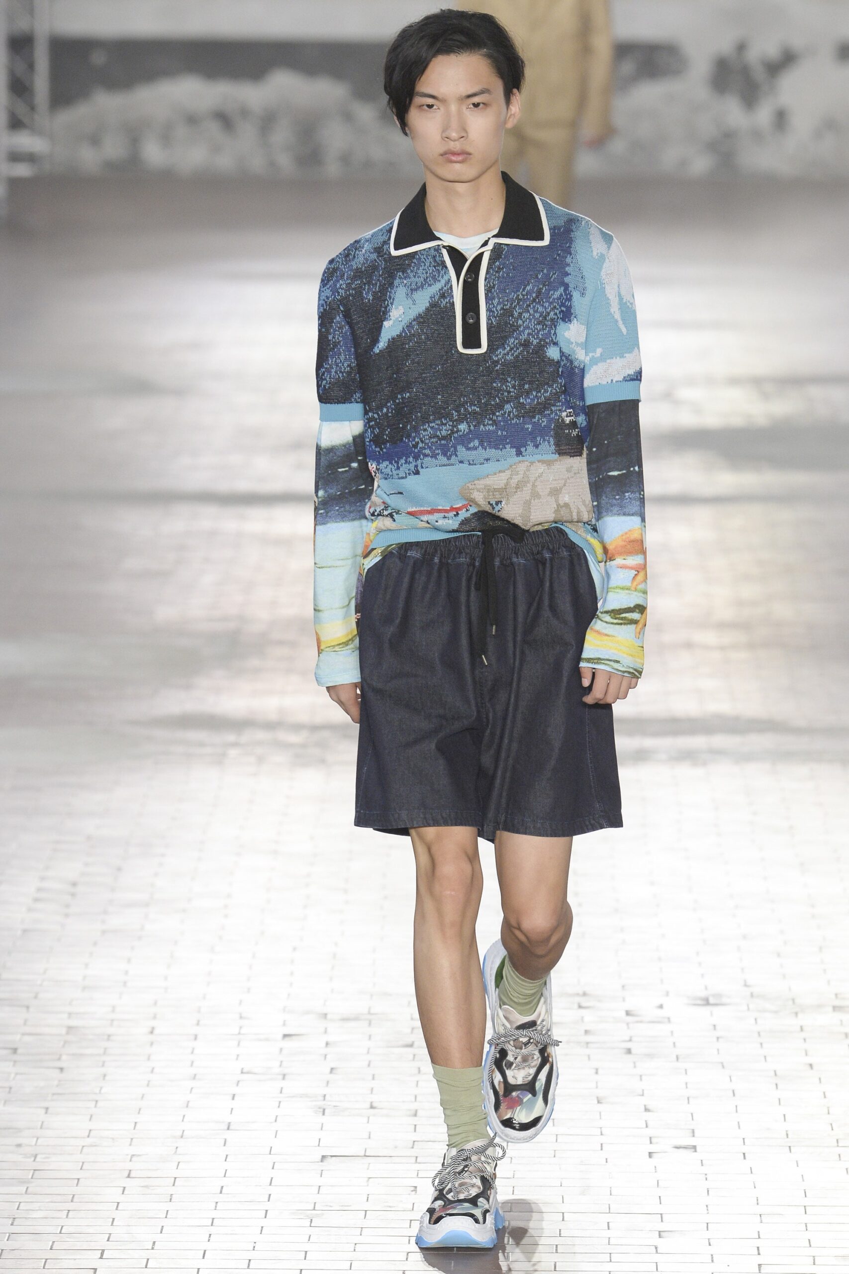 No. 21 S/S 18 Menswear Look 4