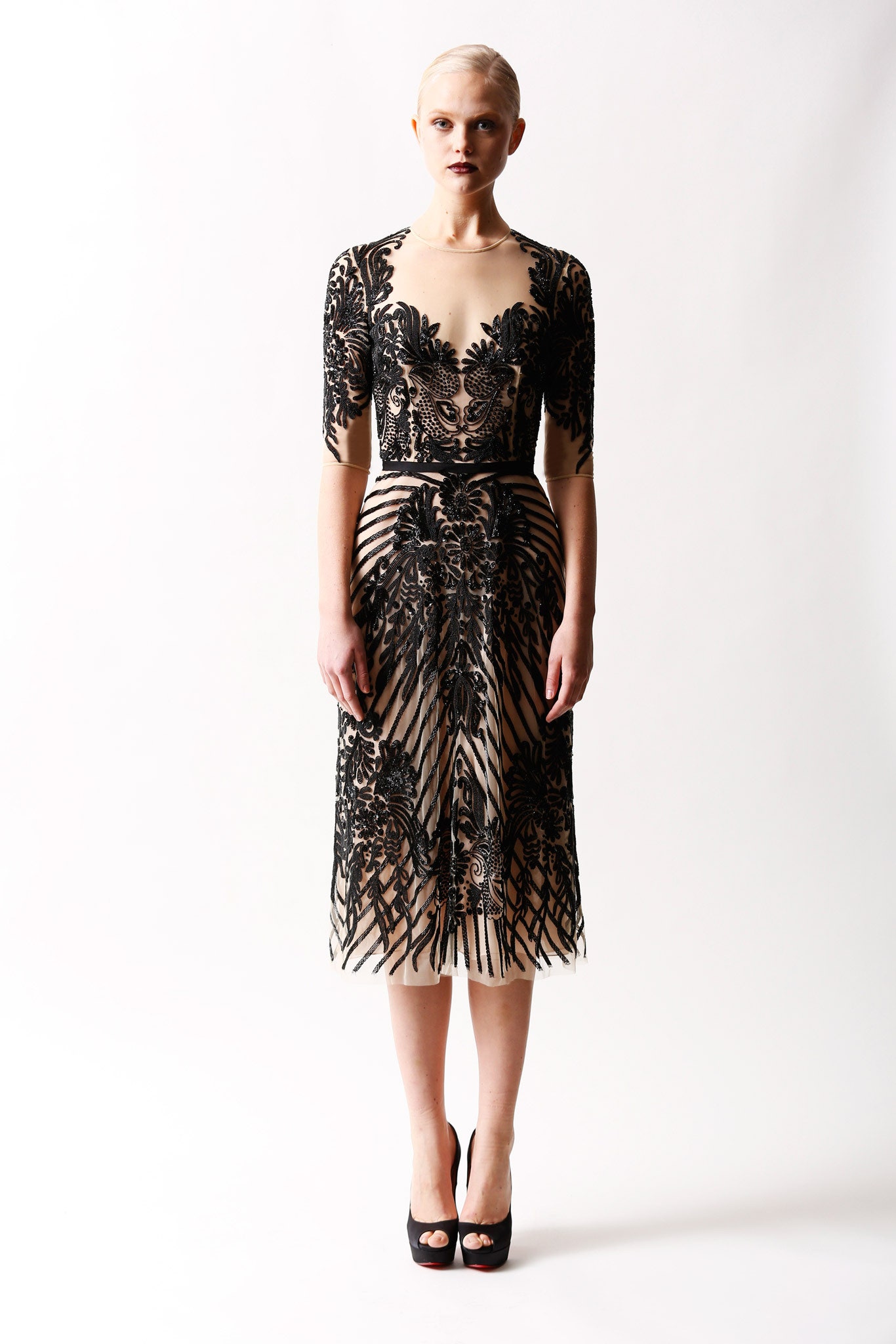 Naeem Khan F/W 14 Look 1