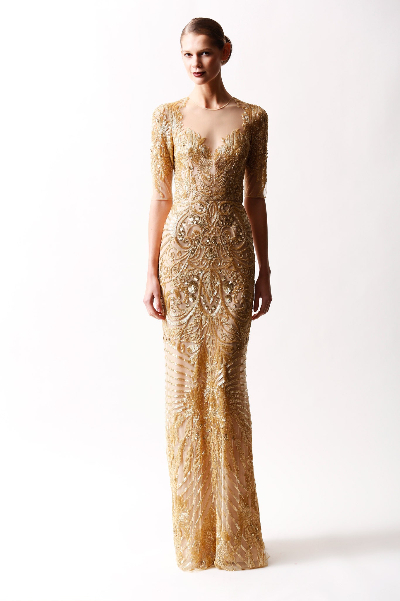Naeem Khan F/W 14 Look 2