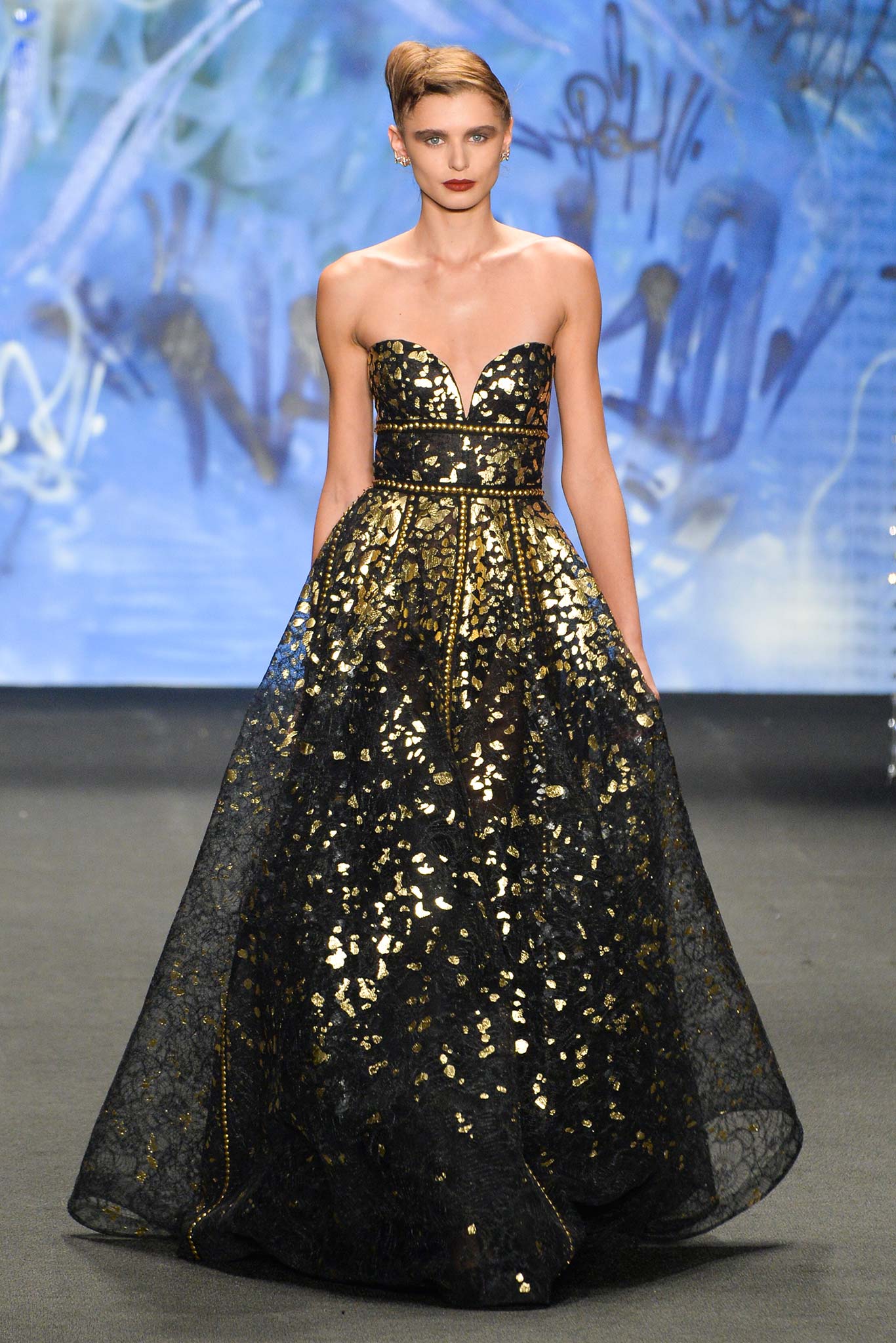 Naeem Khan F/W 15 Look 1