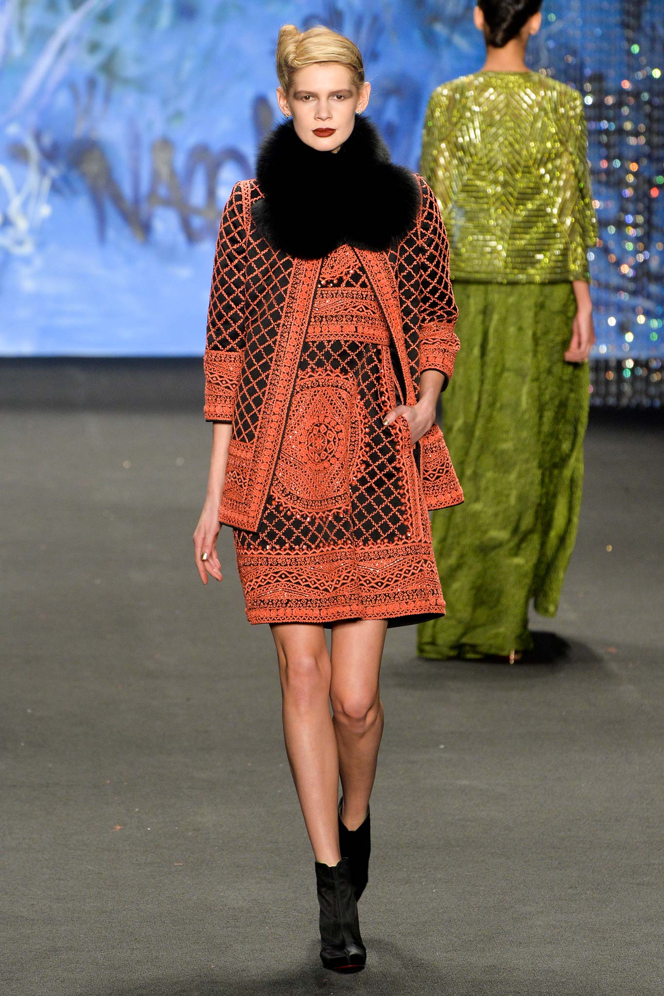 Naeem Khan F/W 15 Look 17