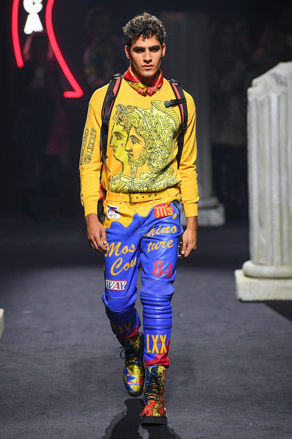 Moschino F/W 19 Menswear Look 11