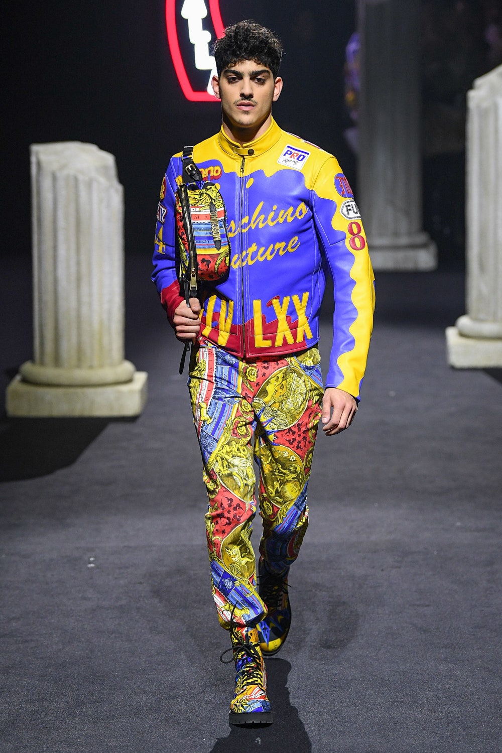 Moschino F/W 19 Menswear Look 14