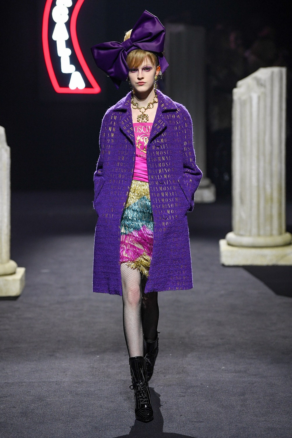 Moschino F/W 19 Menswear Look 24
