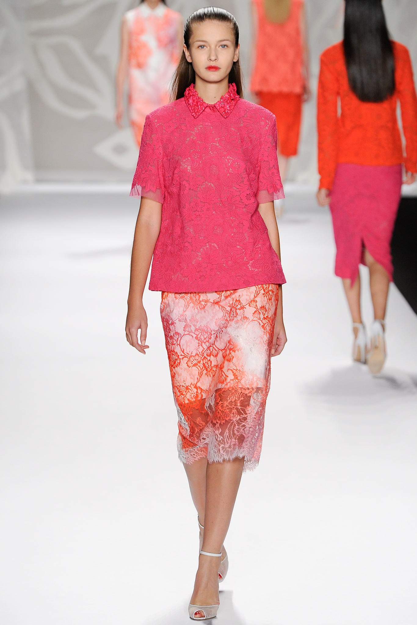 Monique Lhuillier S/S 14 Look 7