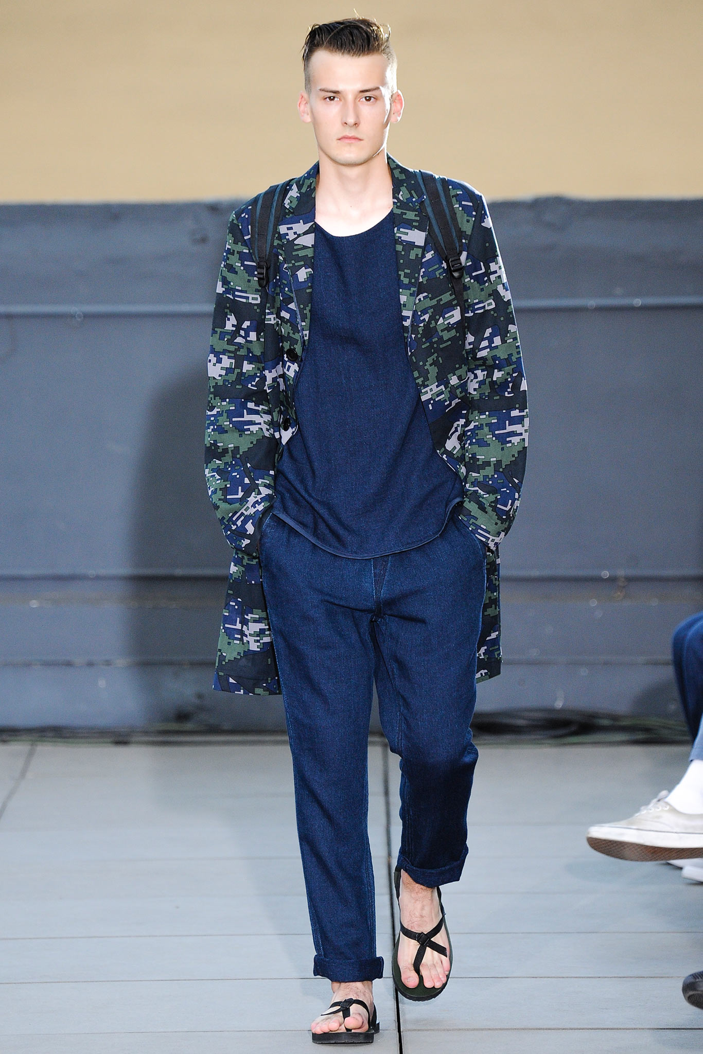 N.Hoolywood S/S 15 Menswear Look 1