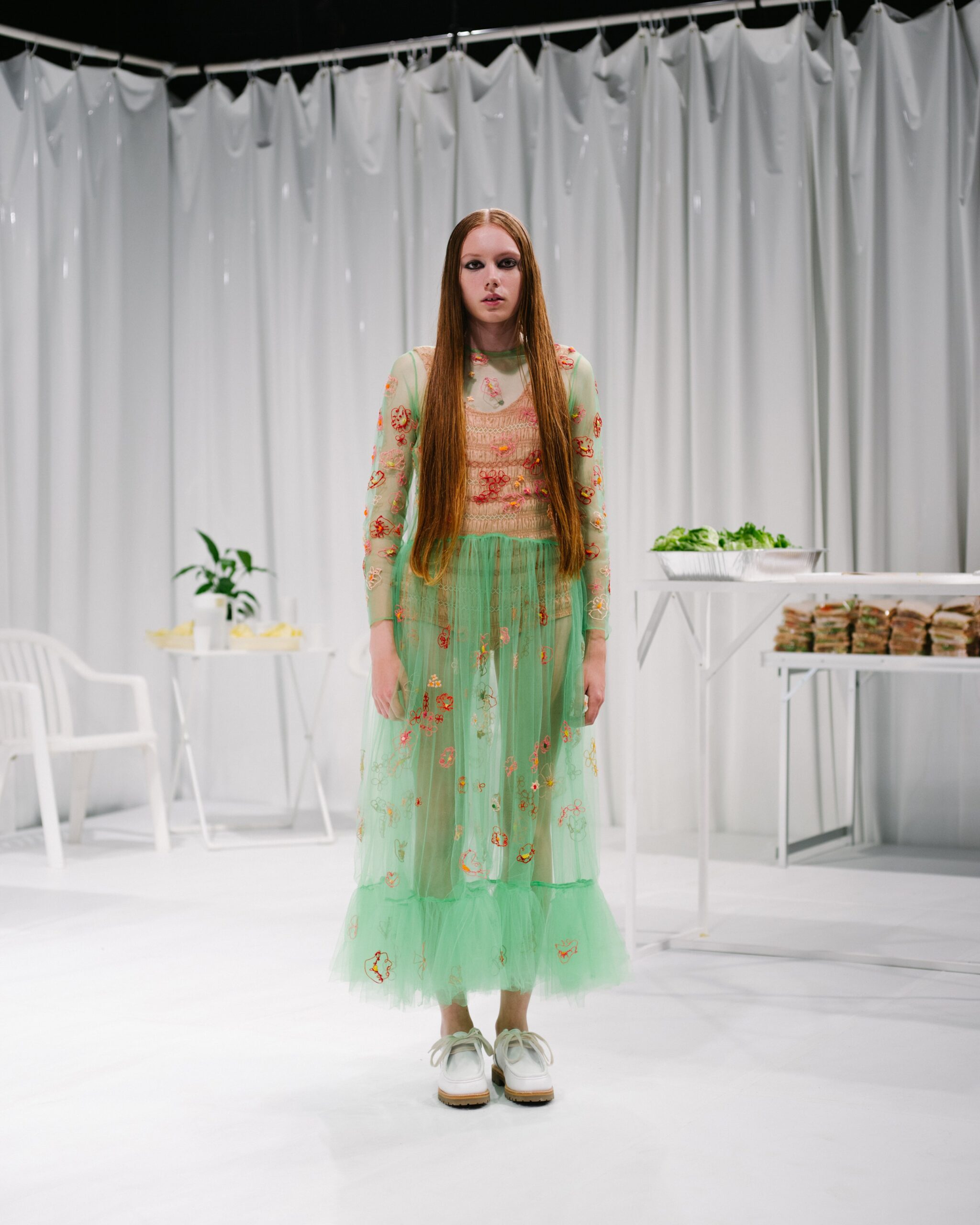 Molly Goddard S/S 16 Look 1