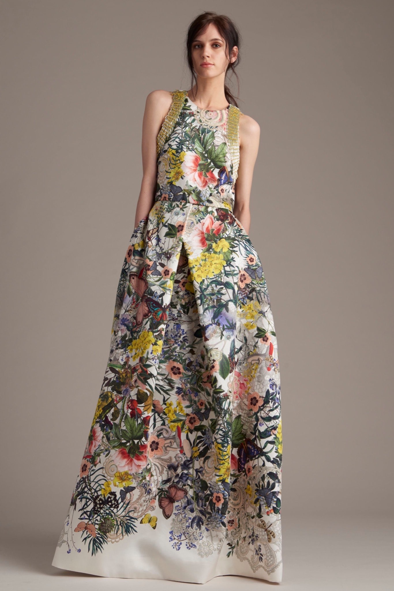 Monique Lhuillier Resort 16 Look 36