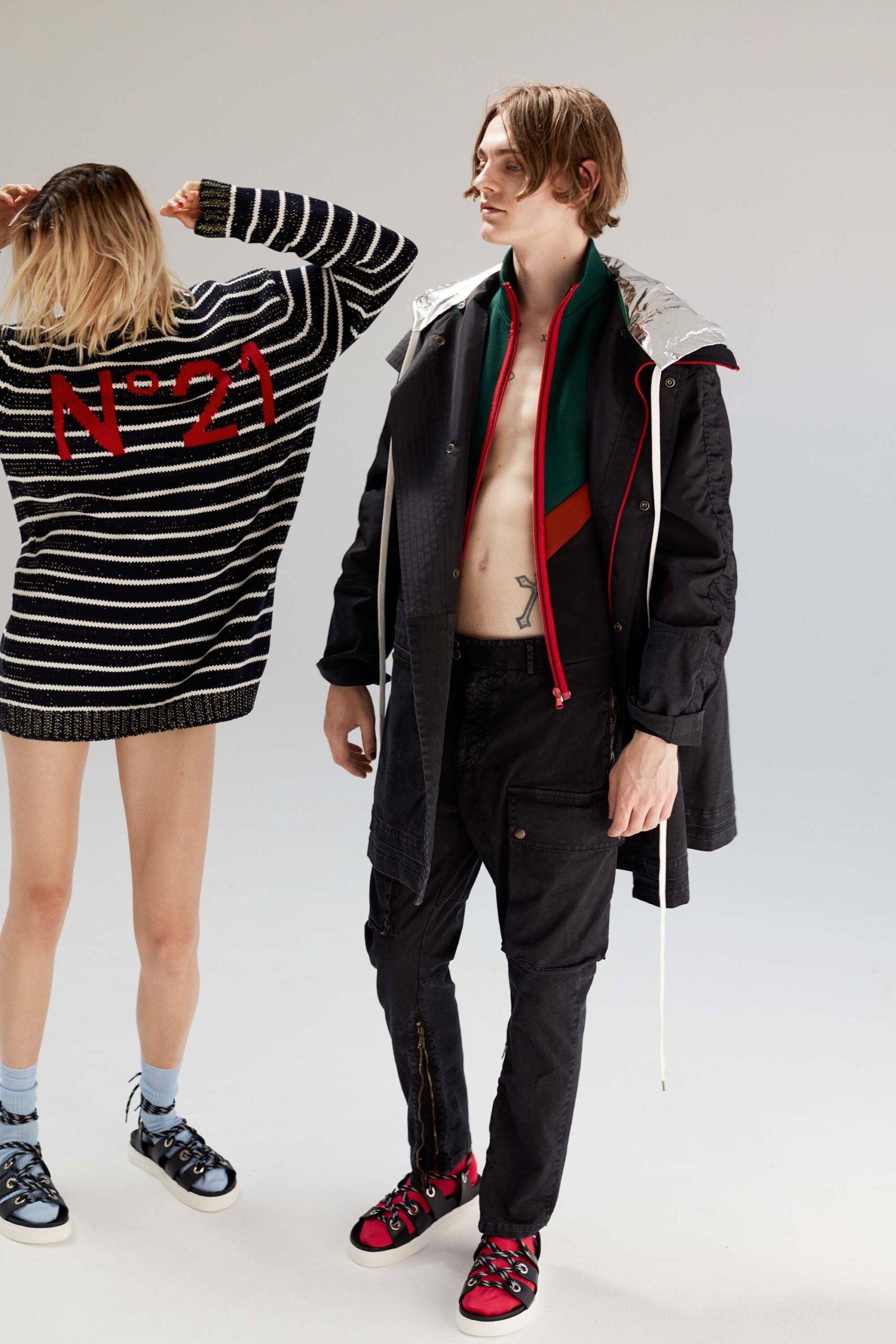No. 21 S/S 17 Menswear Look 6