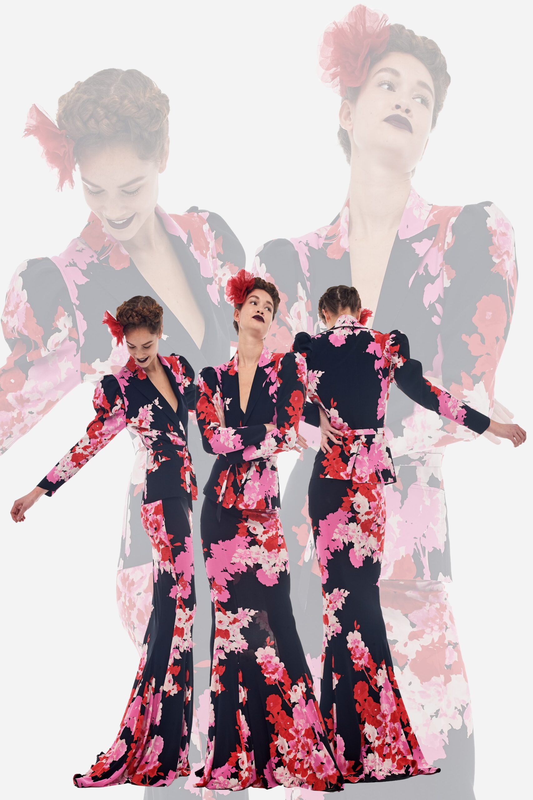 Norma Kamali F/W 22 Look 1