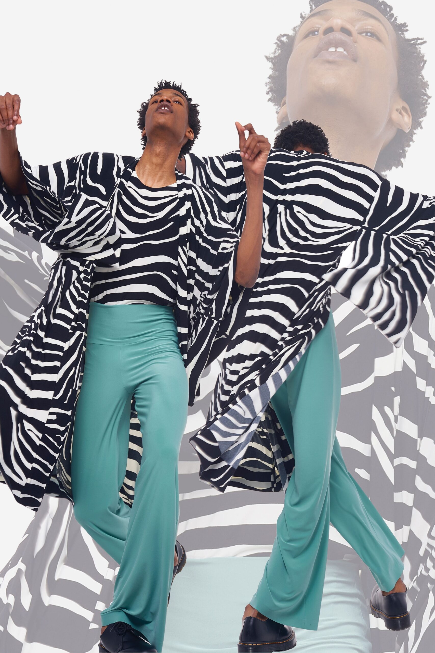Norma Kamali F/W 20 Menswear Look 1